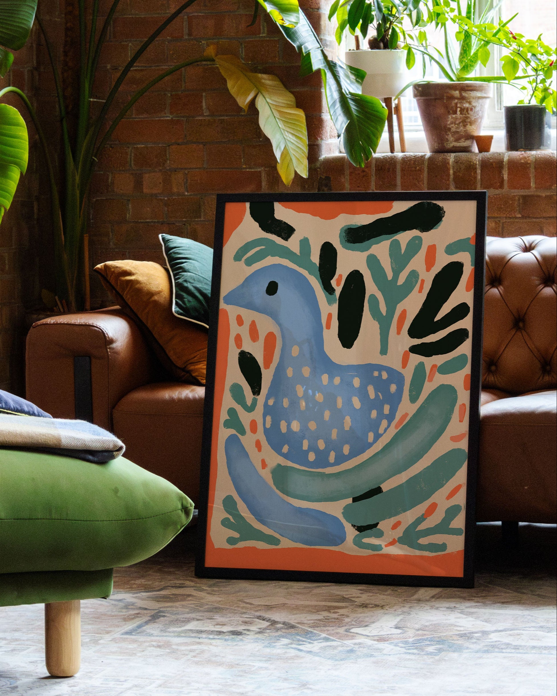 Garden Language Poster – FineArt Wandbild, moderne Kunst & Fine Art Print von Spawnd, handgefertigt & Made in Germany