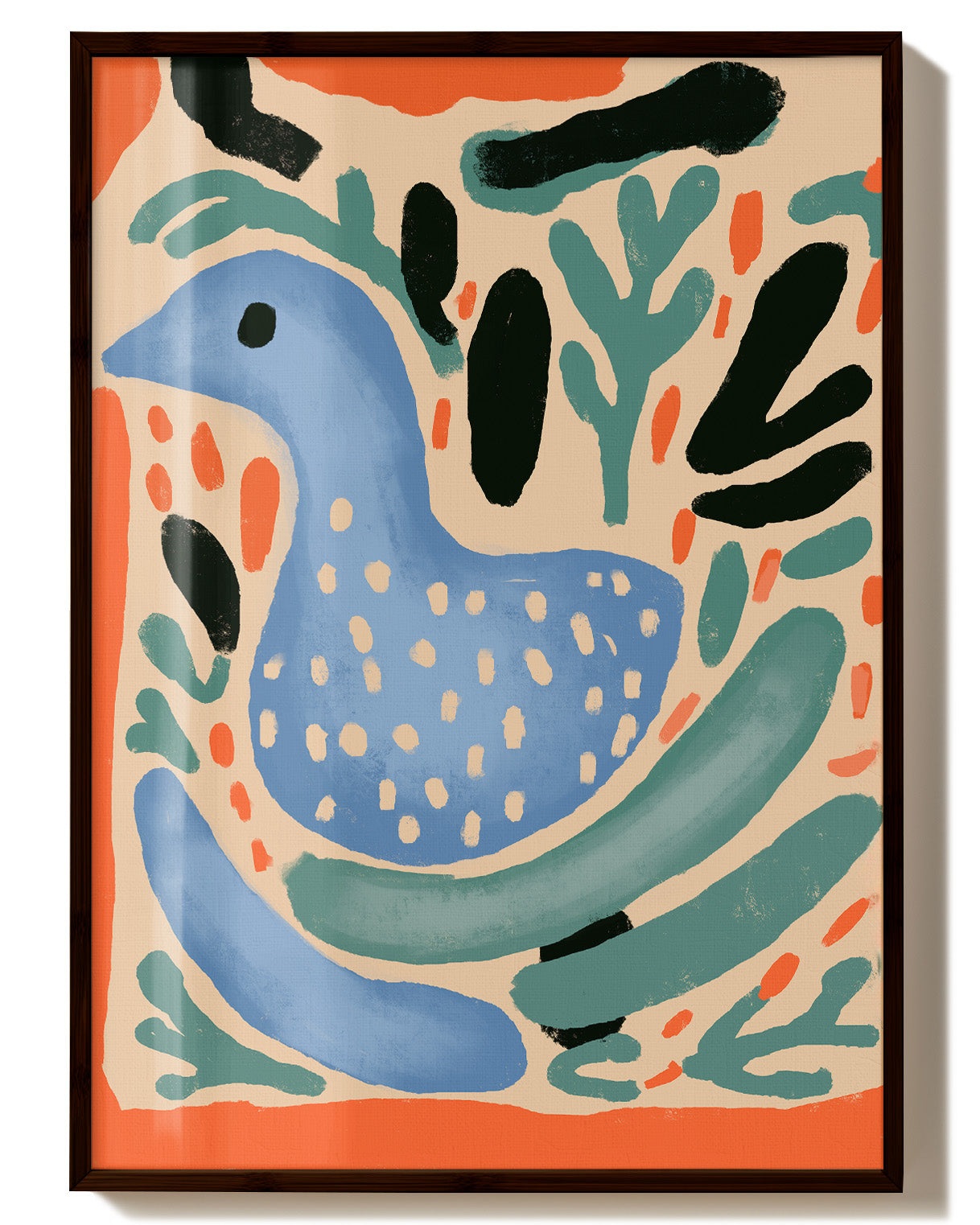 Garden Language Poster – FineArt Wandbild, moderne Kunst & Fine Art Print von Spawnd, handgefertigt & Made in Germany