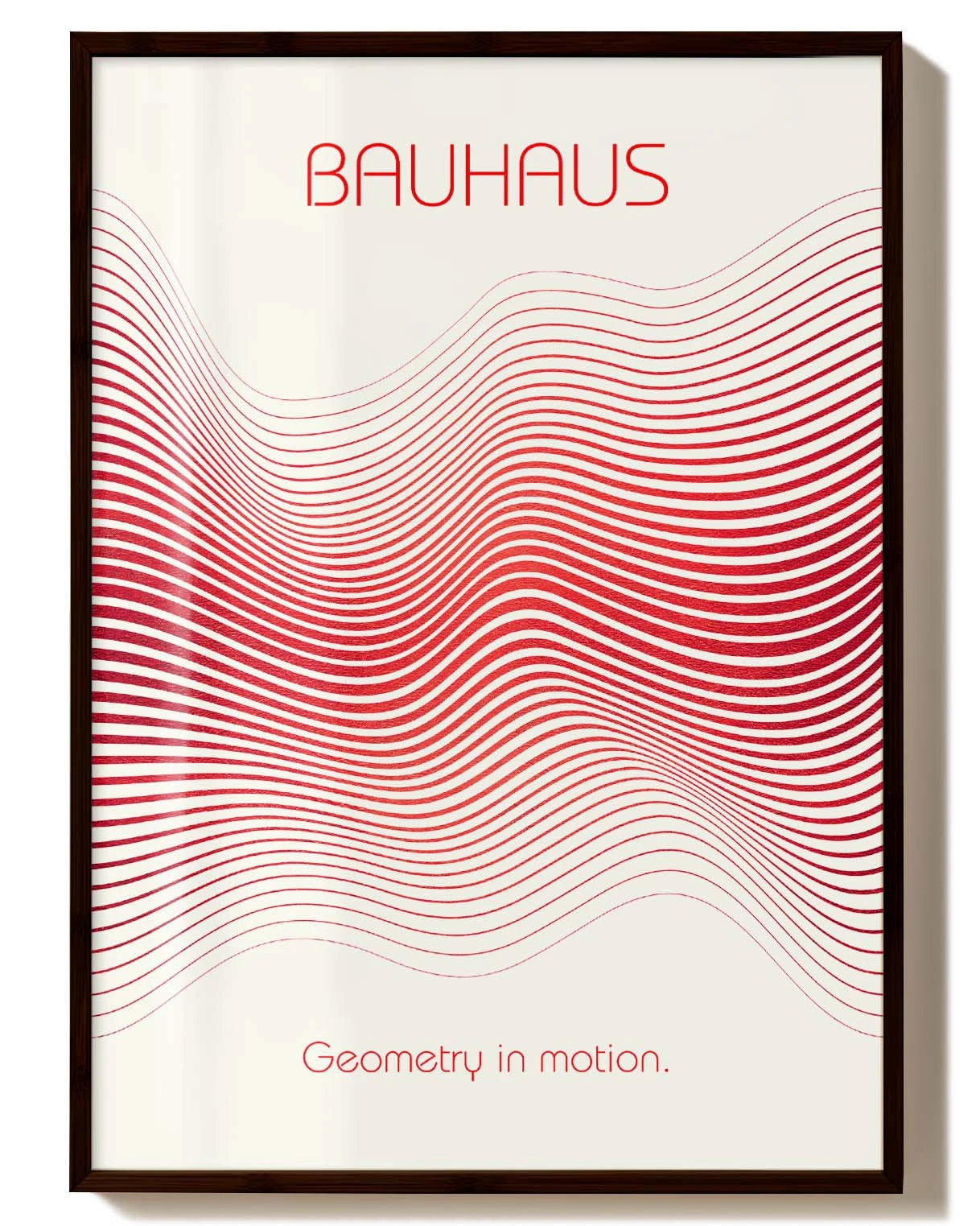 Geometry in Motion Poster – FineArt Wandbild, moderne Kunst & Fine Art Print von Spawnd, handgefertigt & Made in Germany