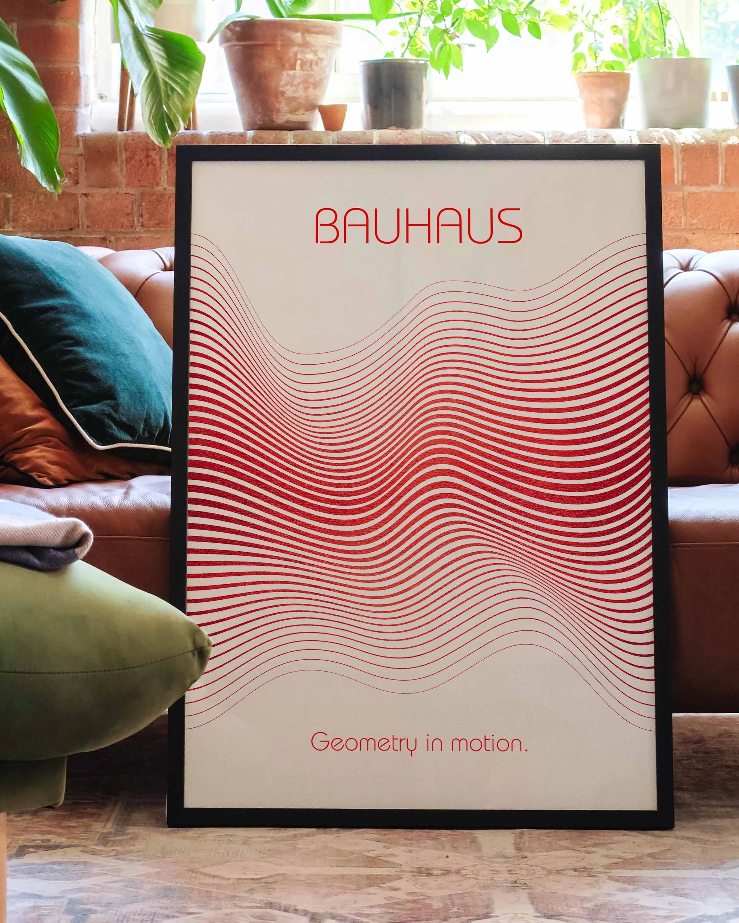 Geometry in Motion Poster – FineArt Wandbild, moderne Kunst & Fine Art Print von Spawnd, handgefertigt & Made in Germany