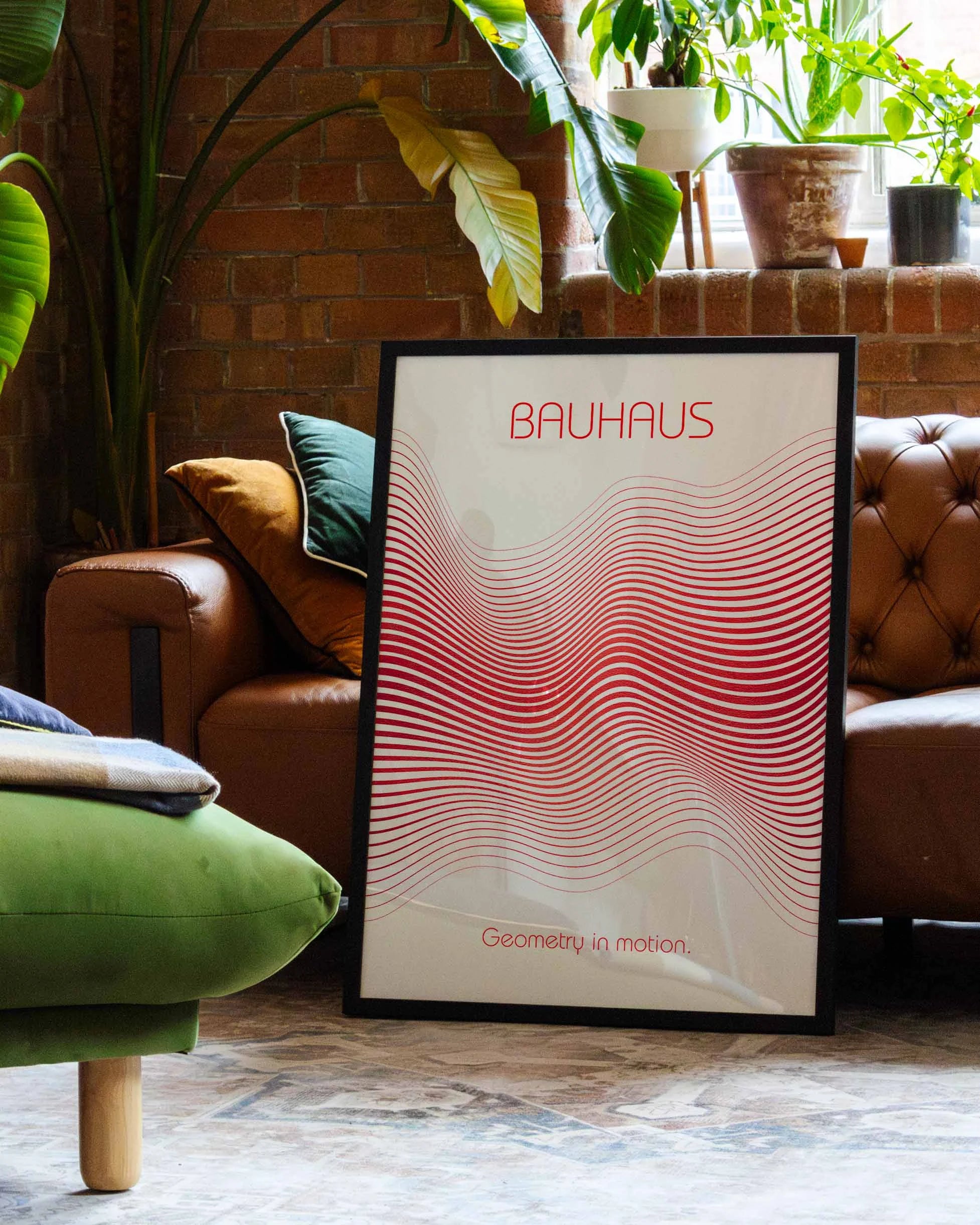 Geometry in Motion Poster – FineArt Wandbild, moderne Kunst & Fine Art Print von Spawnd, handgefertigt & Made in Germany