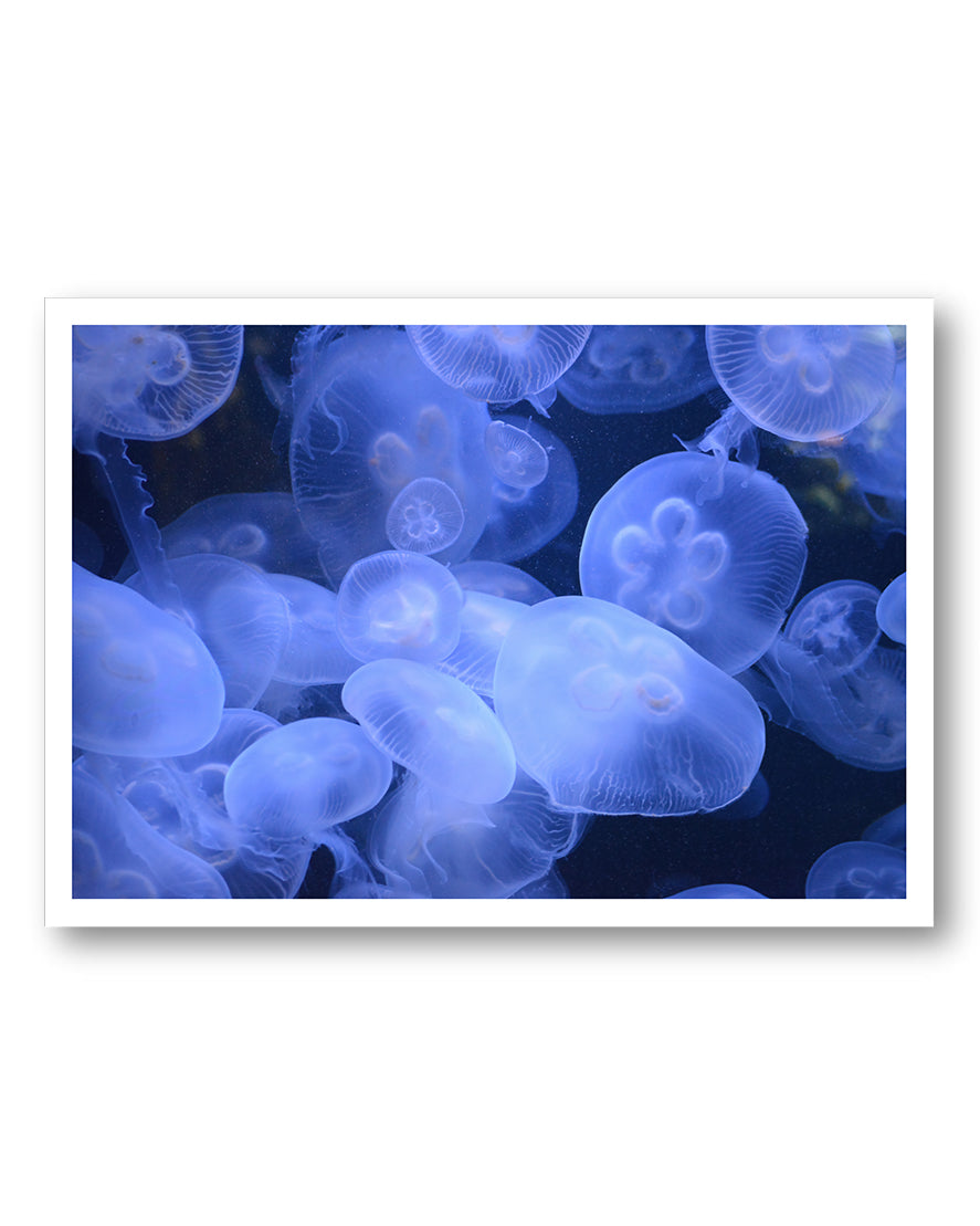 Glowing in the dark Poster – FineArt Wandbild, moderne Kunst & Fine Art Print von Spawnd, handgefertigt & Made in Germany