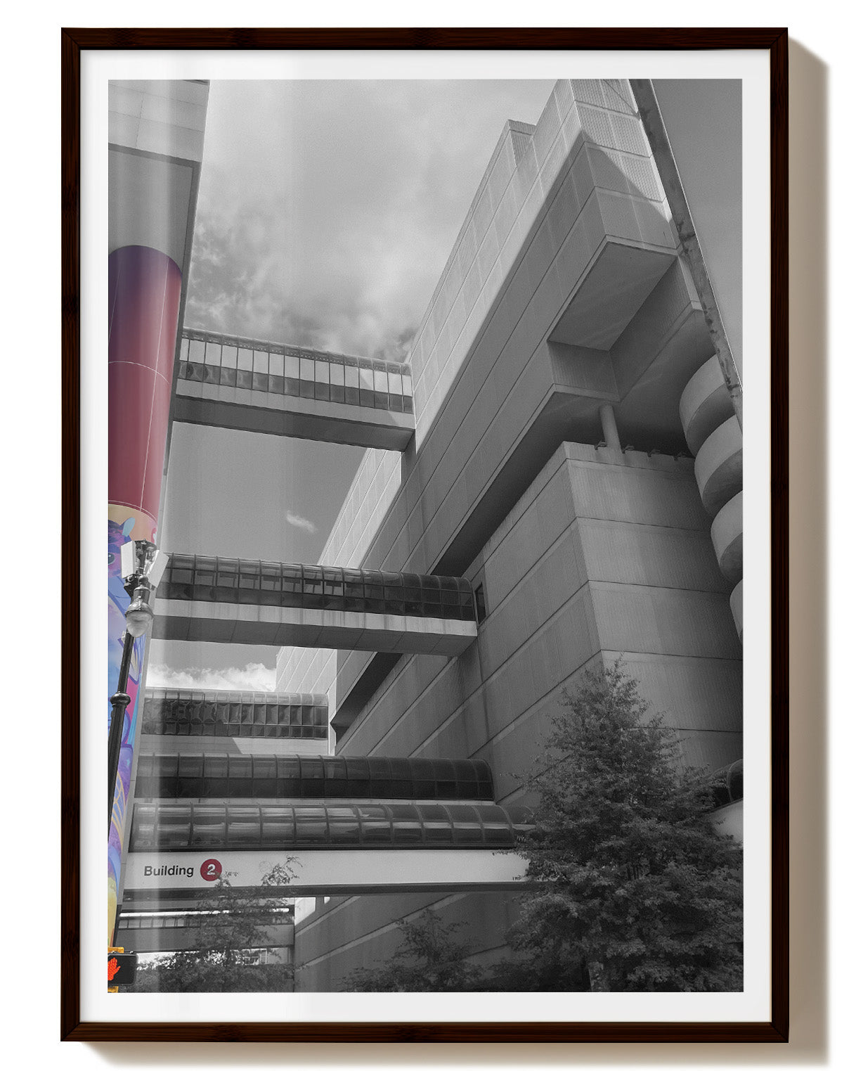 Grey Atlanta 2024 Poster – FineArt Wandbild, moderne Kunst & Fine Art Print von Spawnd, handgefertigt & Made in Germany