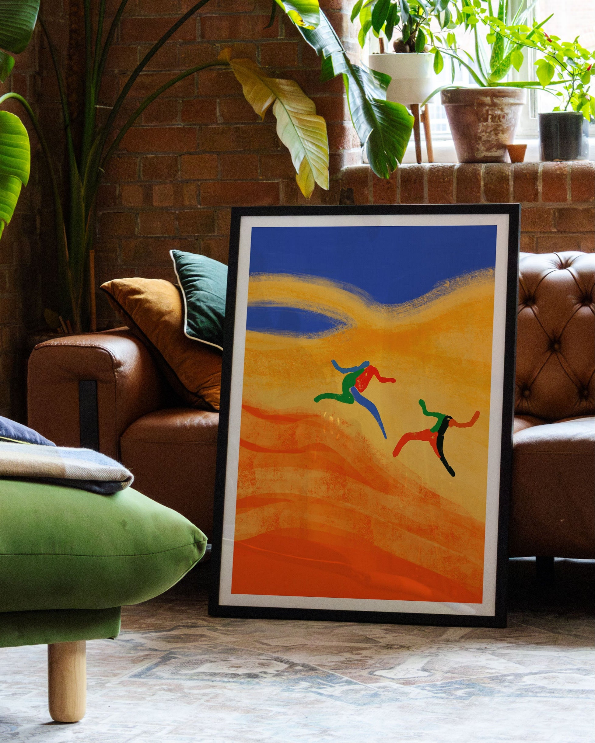 Dune Poster – FineArt Wandbild, moderne Kunst & Fine Art Print von Spawnd, handgefertigt & Made in Germany