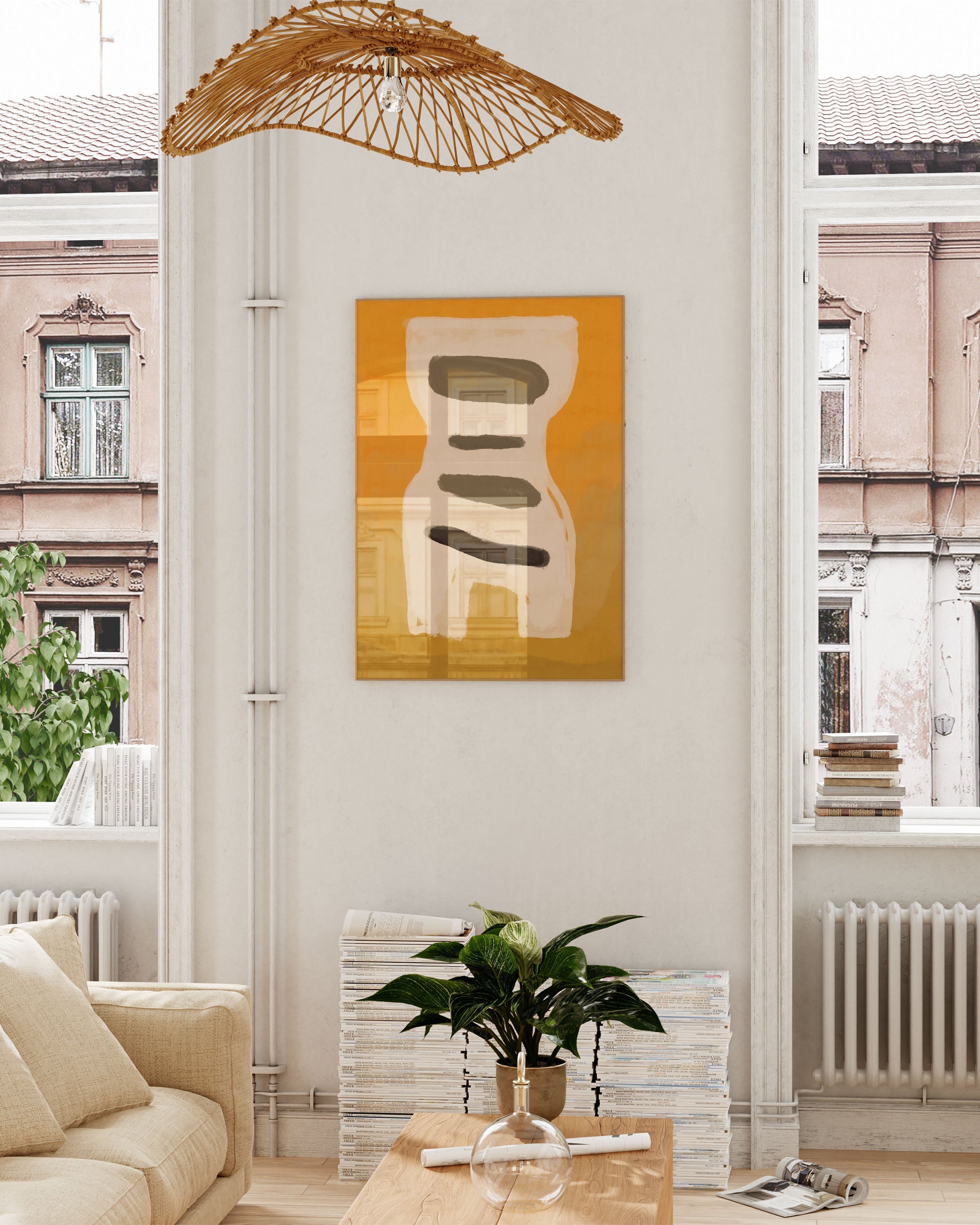 Stol Poster – FineArt Wandbild, moderne Kunst & Fine Art Print von Spawnd, handgefertigt & Made in Germany