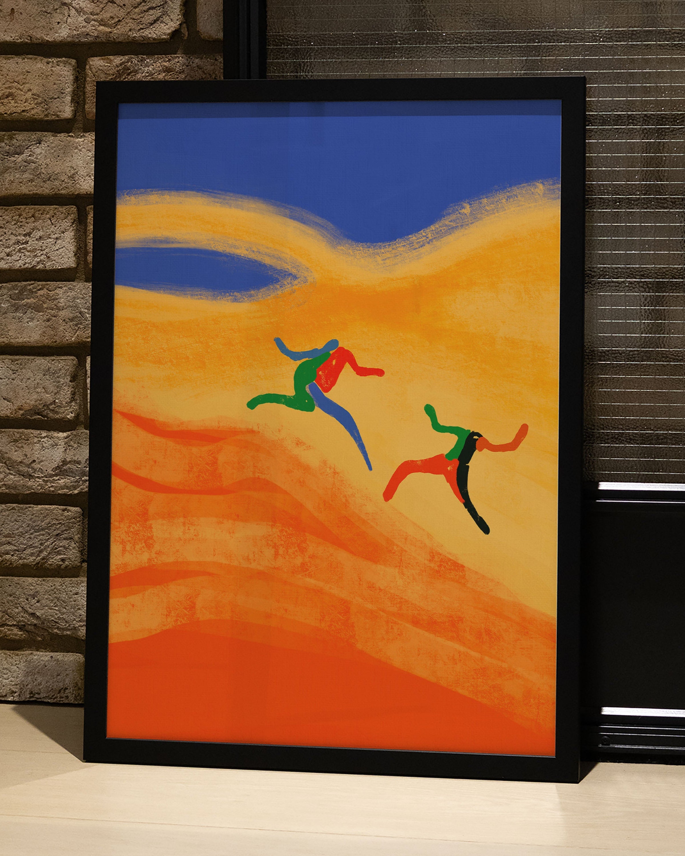 Dune Poster – FineArt Wandbild, moderne Kunst & Fine Art Print von Spawnd, handgefertigt & Made in Germany