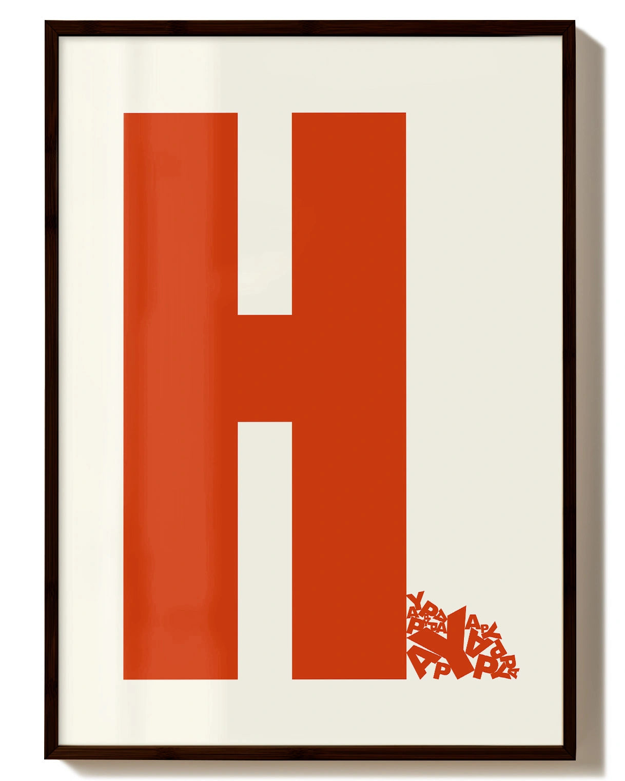 Happy Poster – FineArt Wandbild, moderne Kunst & Fine Art Print von Spawnd, handgefertigt & Made in Germany