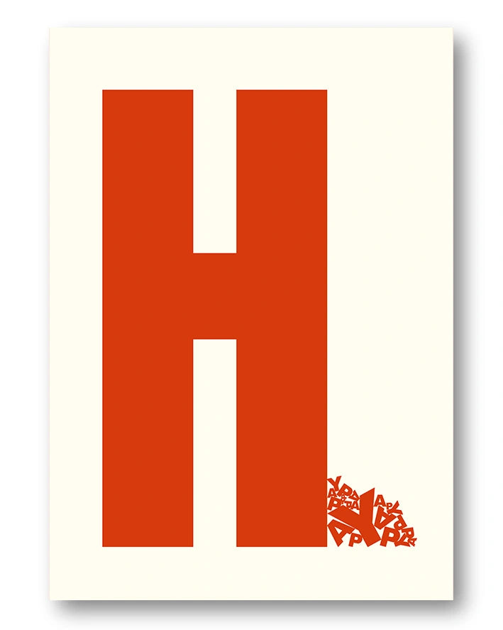 Happy Poster – FineArt Wandbild, moderne Kunst & Fine Art Print von Spawnd, handgefertigt & Made in Germany