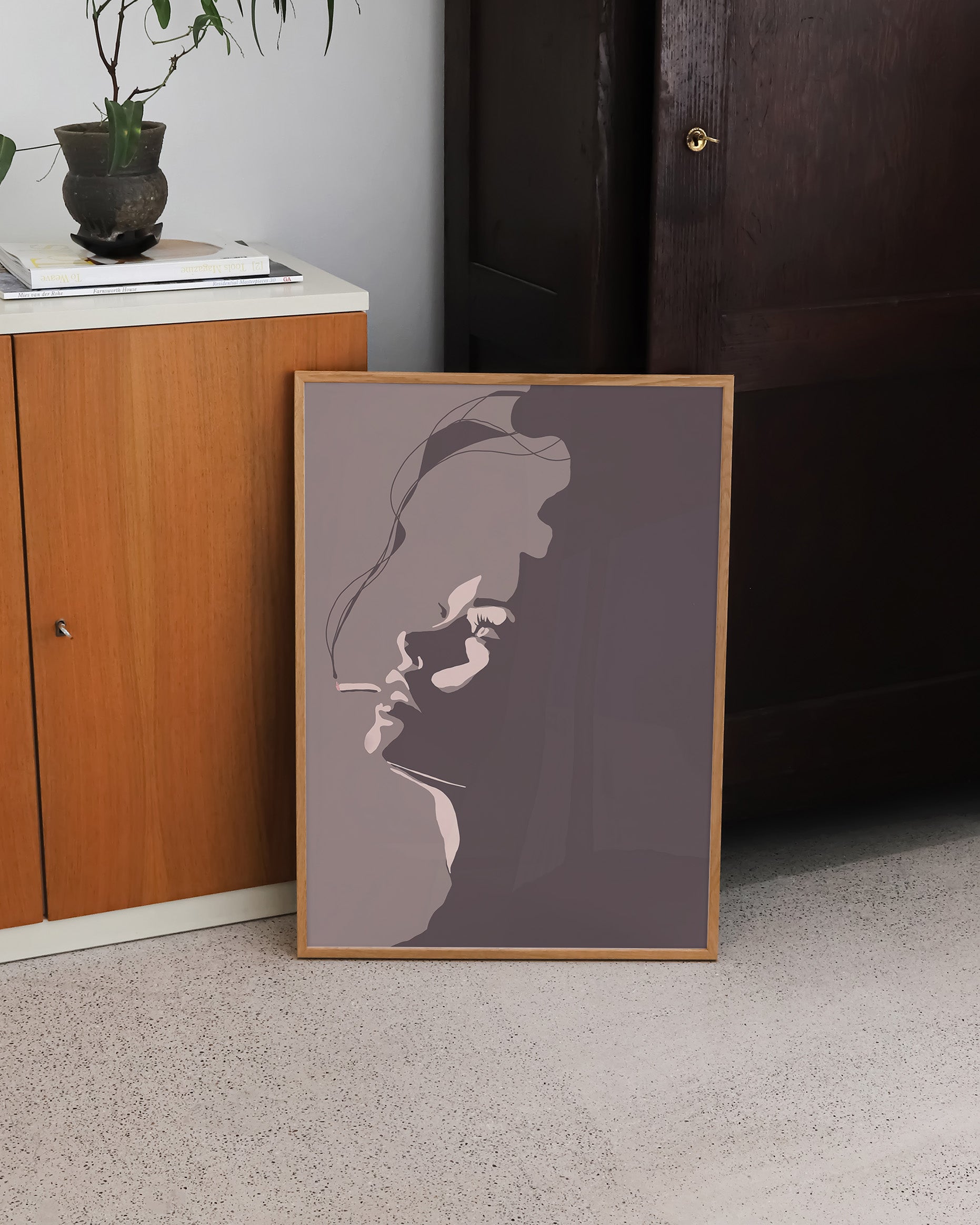 HB/01 Poster – FineArt Wandbild, moderne Kunst & Fine Art Print von Spawnd, handgefertigt & Made in Germany