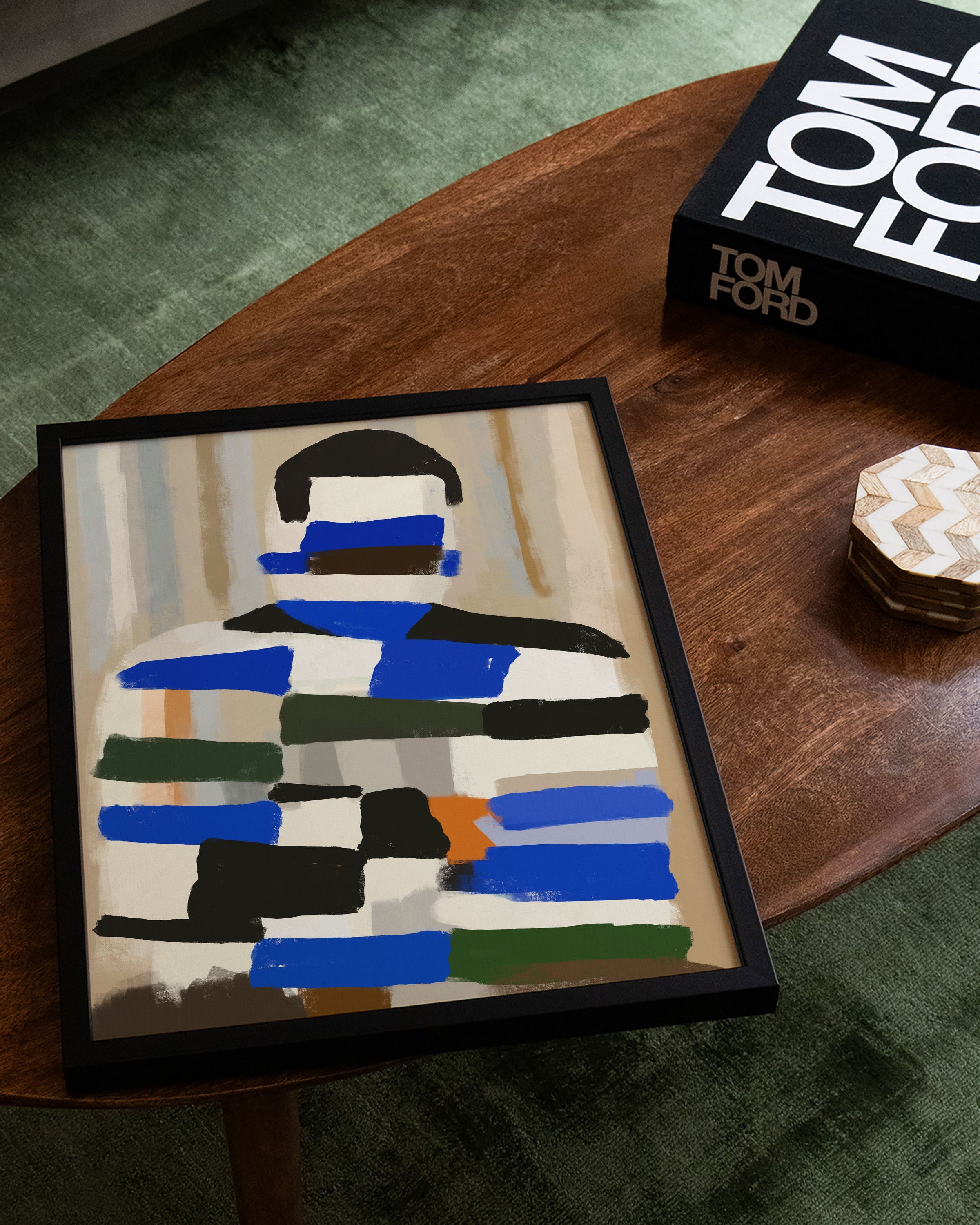 Fragmented Poster – FineArt Wandbild, moderne Kunst & Fine Art Print von Spawnd, handgefertigt & Made in Germany