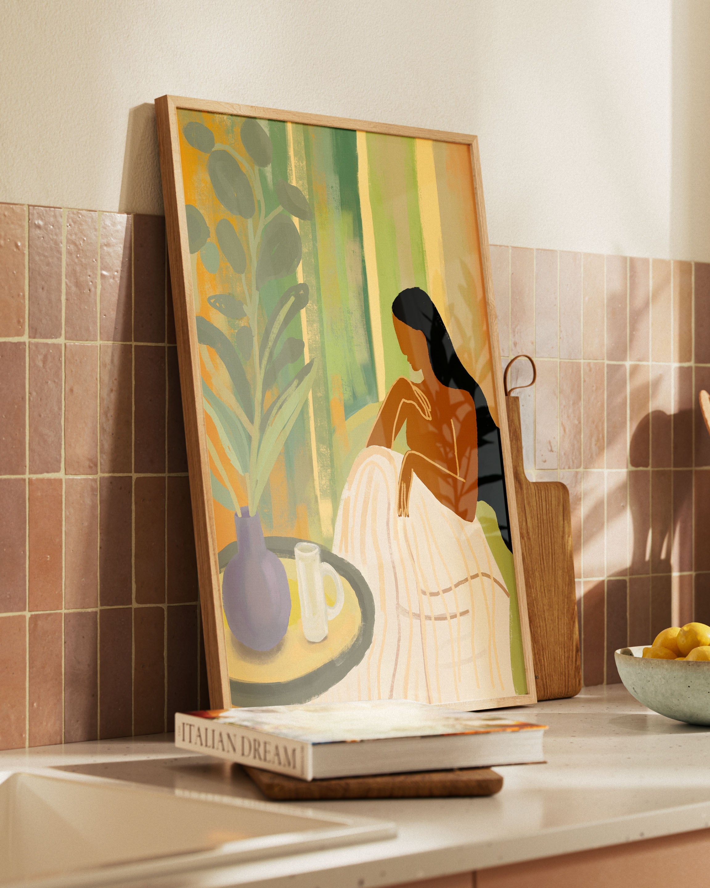 Cabin Poster – FineArt Wandbild, moderne Kunst & Fine Art Print von Spawnd, handgefertigt & Made in Germany