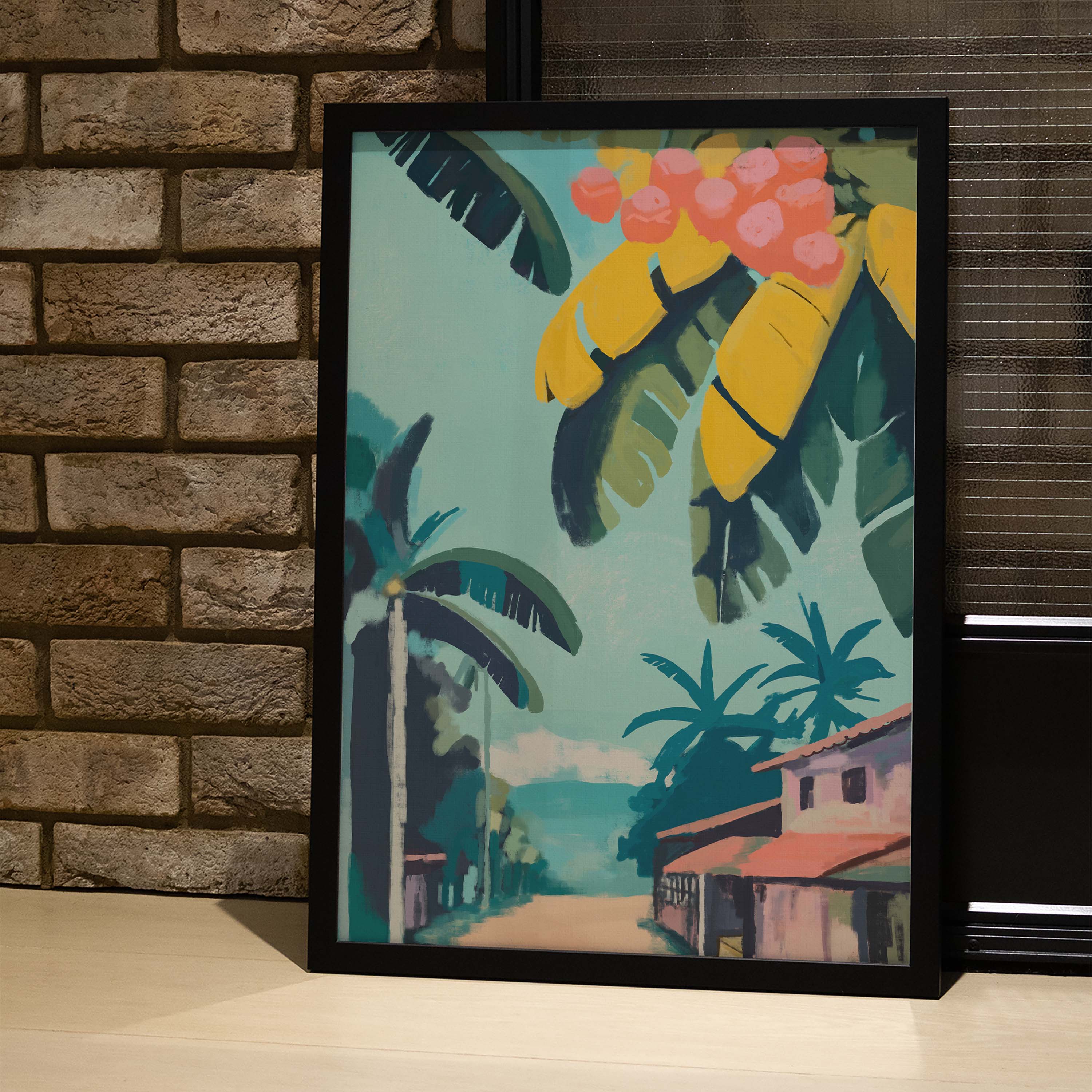 Tropical Village Morning