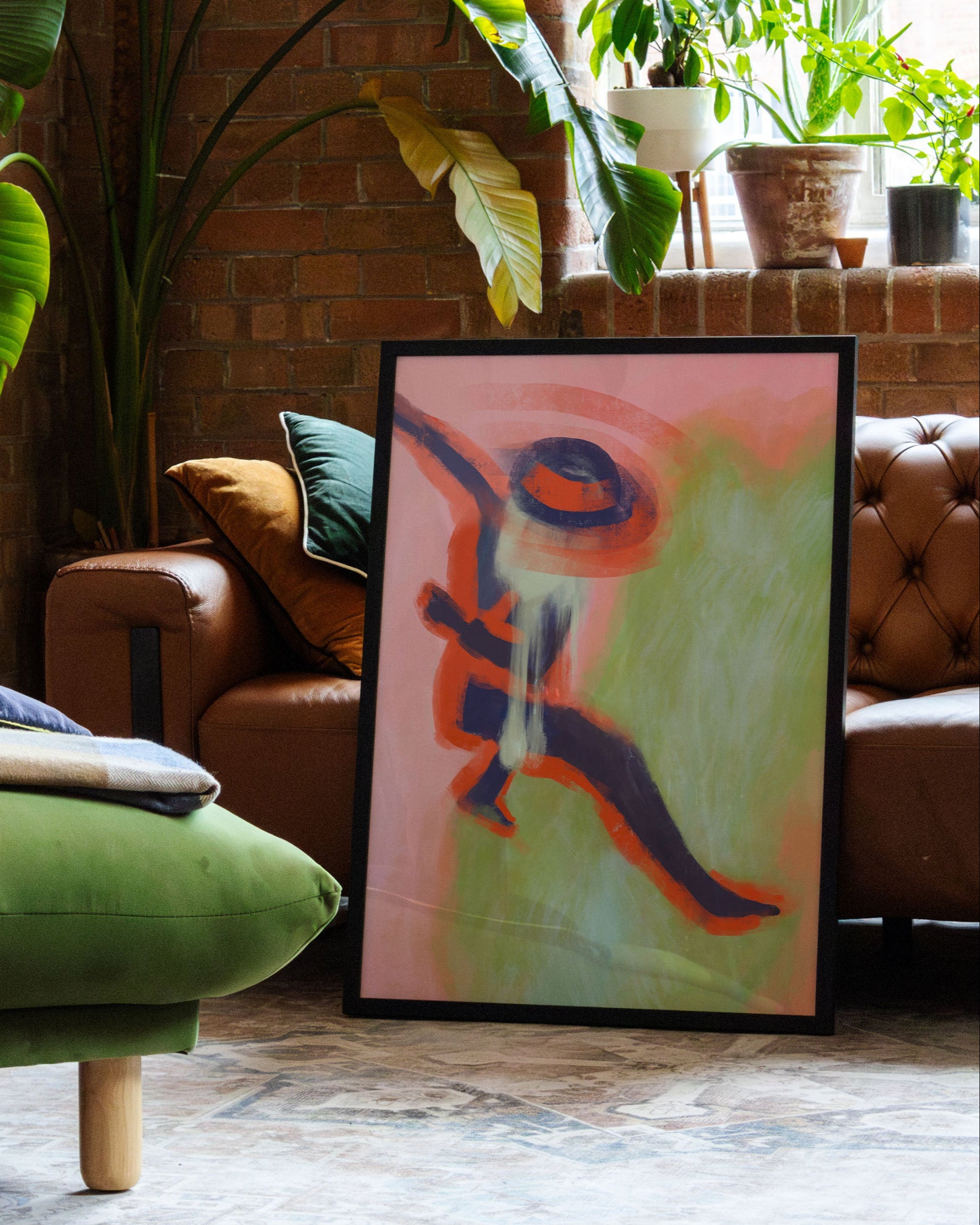 Skiptrace Poster – FineArt Wandbild, moderne Kunst & Fine Art Print von Spawnd, handgefertigt & Made in Germany