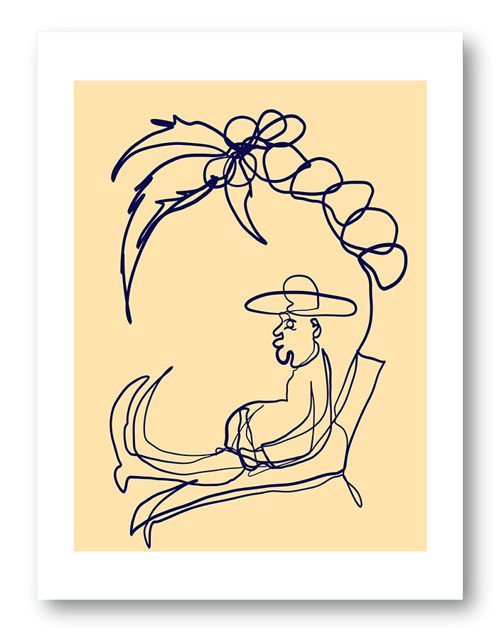 Homeoffice Poster – FineArt Wandbild, moderne Kunst & Fine Art Print von Spawnd, handgefertigt & Made in Germany