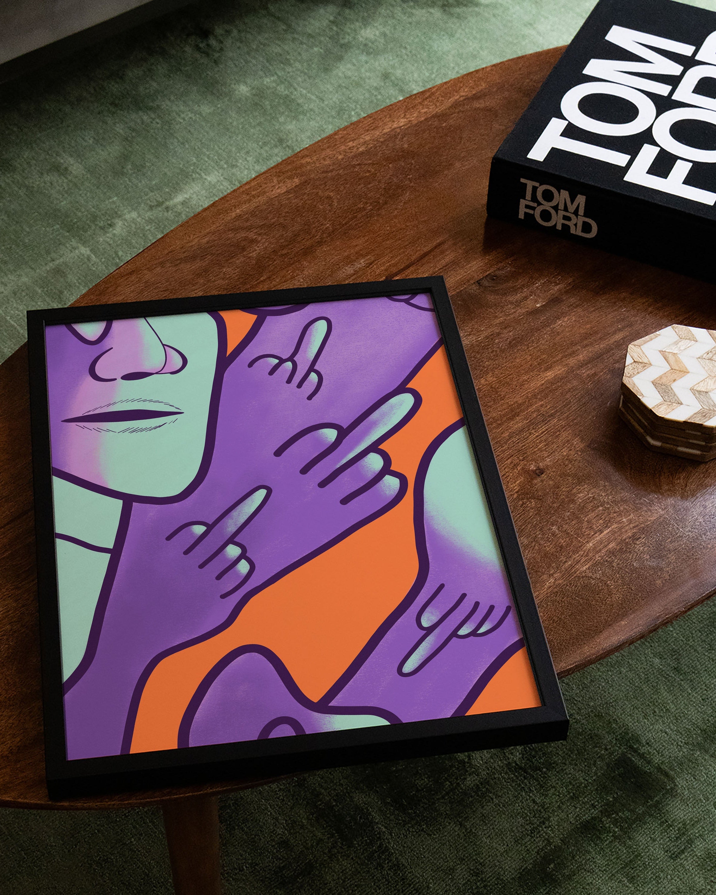 Humble Poster – FineArt Wandbild, moderne Kunst & Fine Art Print von Spawnd, handgefertigt & Made in Germany