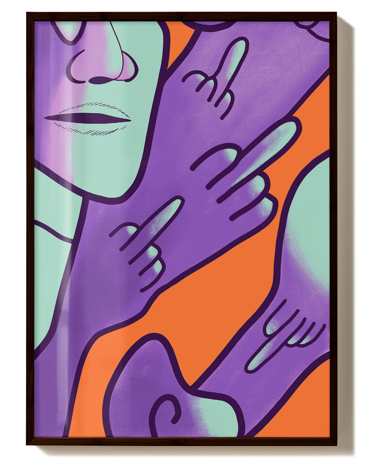 Humble Poster – FineArt Wandbild, moderne Kunst & Fine Art Print von Spawnd, handgefertigt & Made in Germany