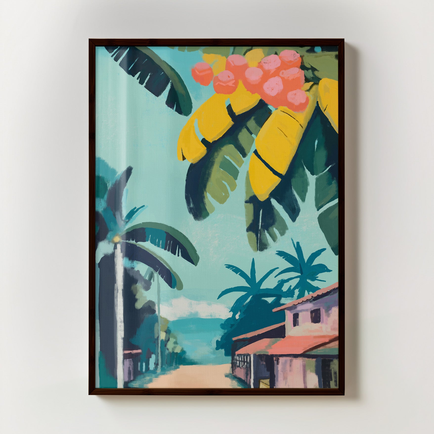 Tropical Village Morning