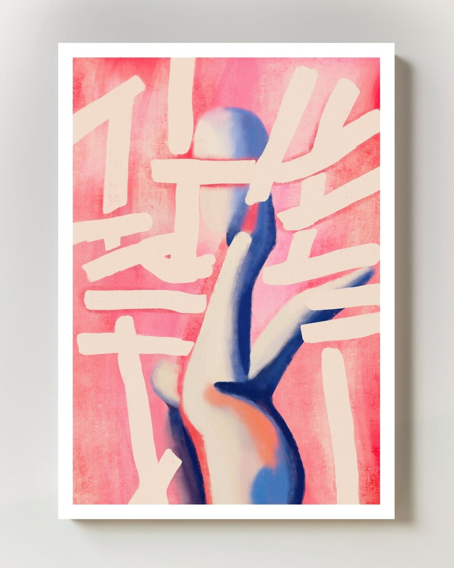 I dont know Poster – FineArt Wandbild, moderne Kunst & Fine Art Print von Spawnd, handgefertigt & Made in Germany