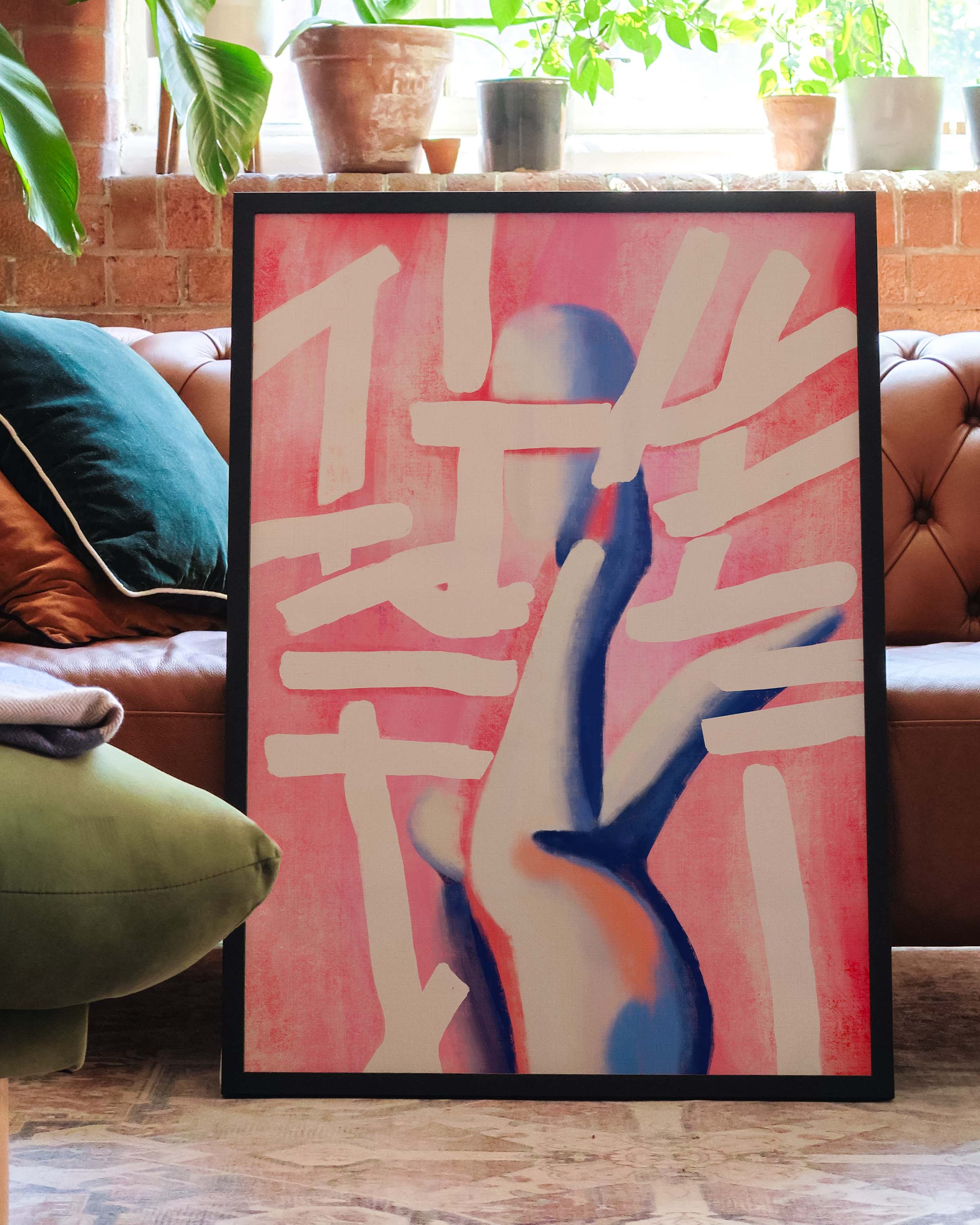 I dont know Poster im Wohnzimmer – Fine Art Print – Spawnd