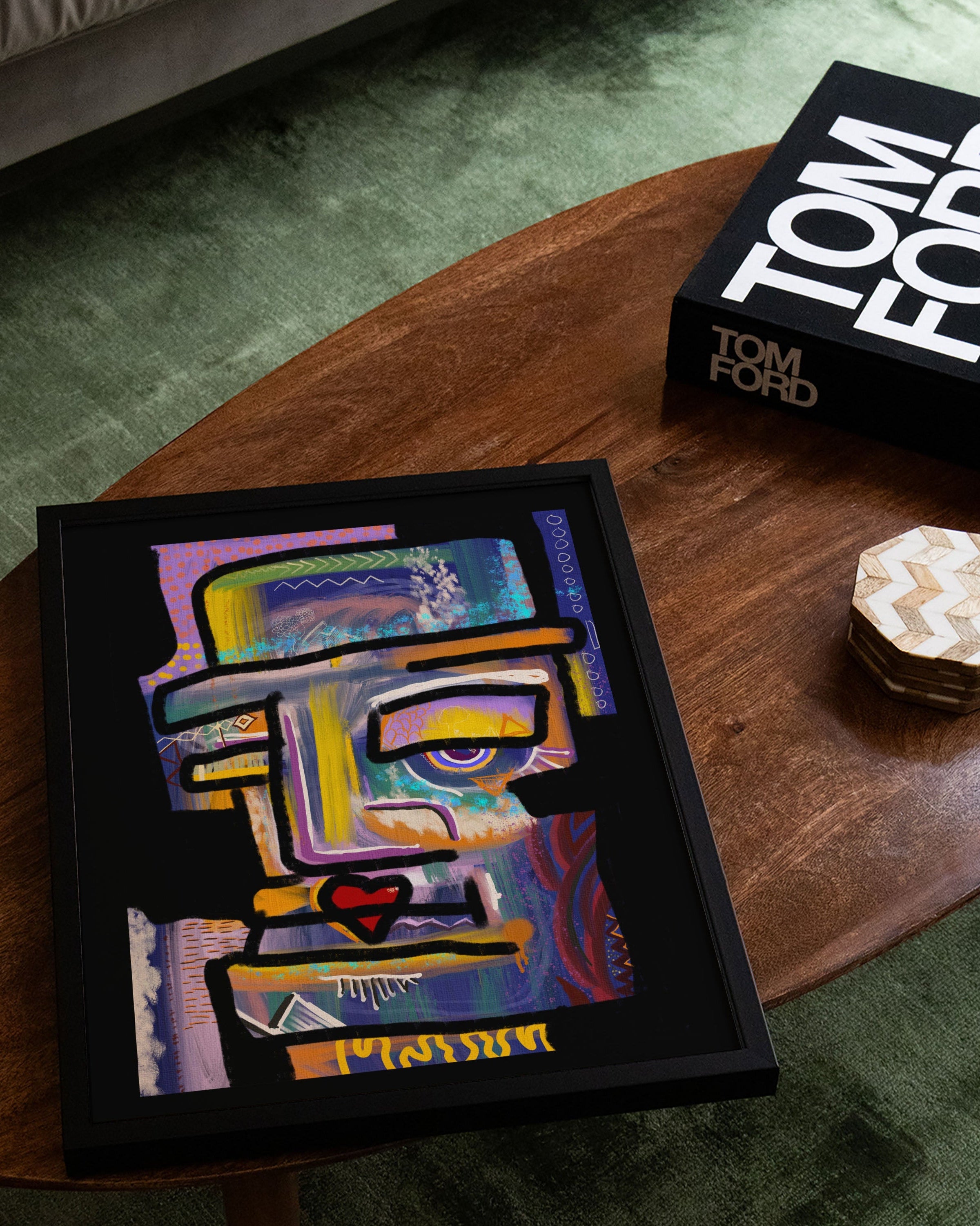 Illusion Poster – FineArt Wandbild, moderne Kunst & Fine Art Print von Spawnd, handgefertigt & Made in Germany