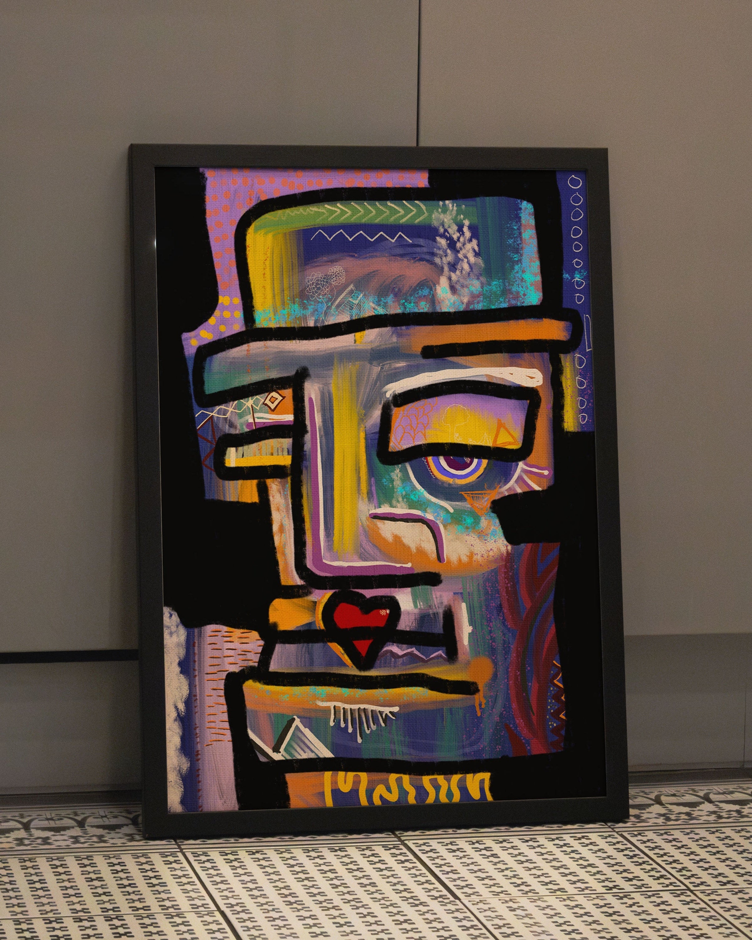 Illusion Poster – FineArt Wandbild, moderne Kunst & Fine Art Print von Spawnd, handgefertigt & Made in Germany