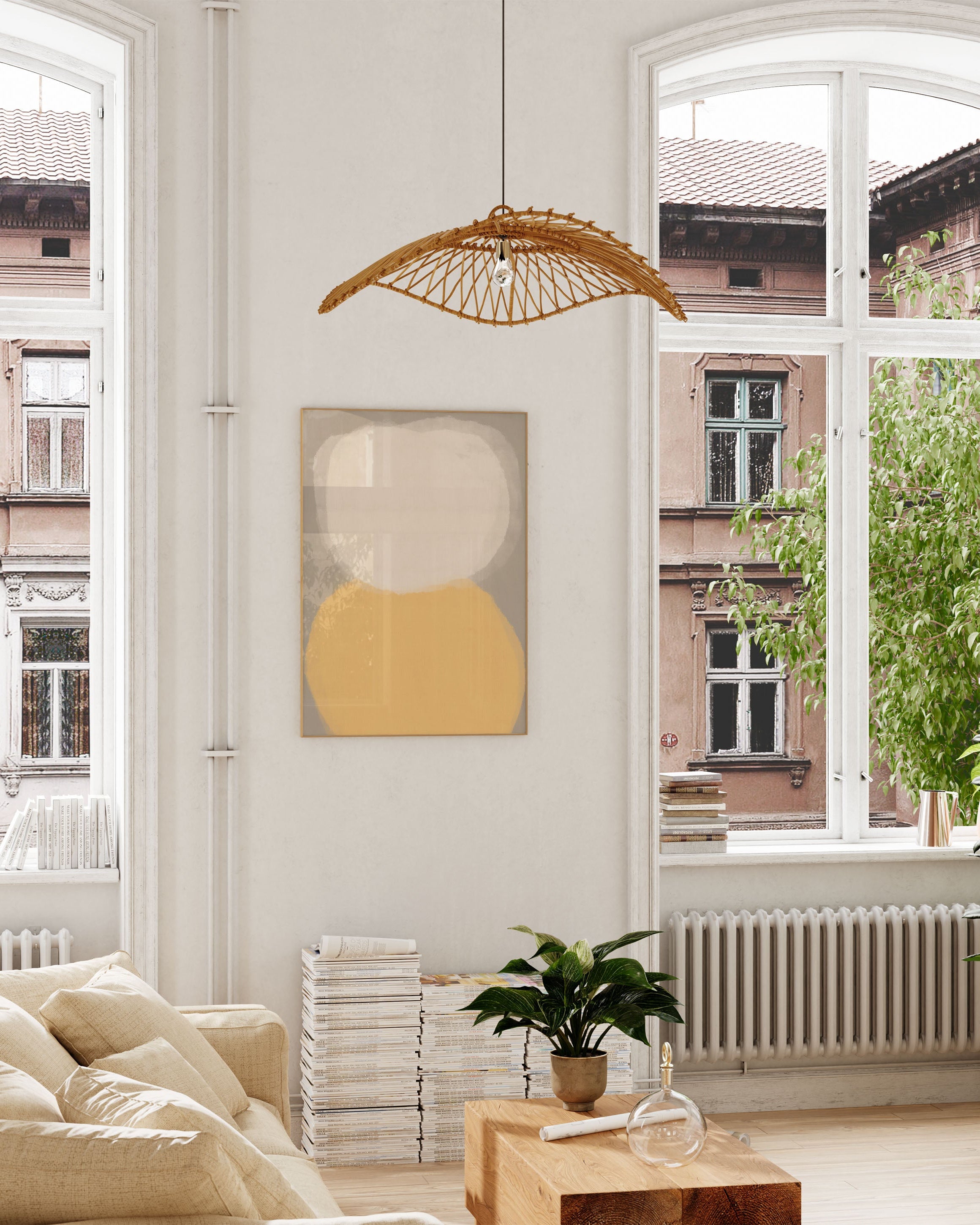 Sol Poster – FineArt Wandbild, moderne Kunst & Fine Art Print von Spawnd, handgefertigt & Made in Germany