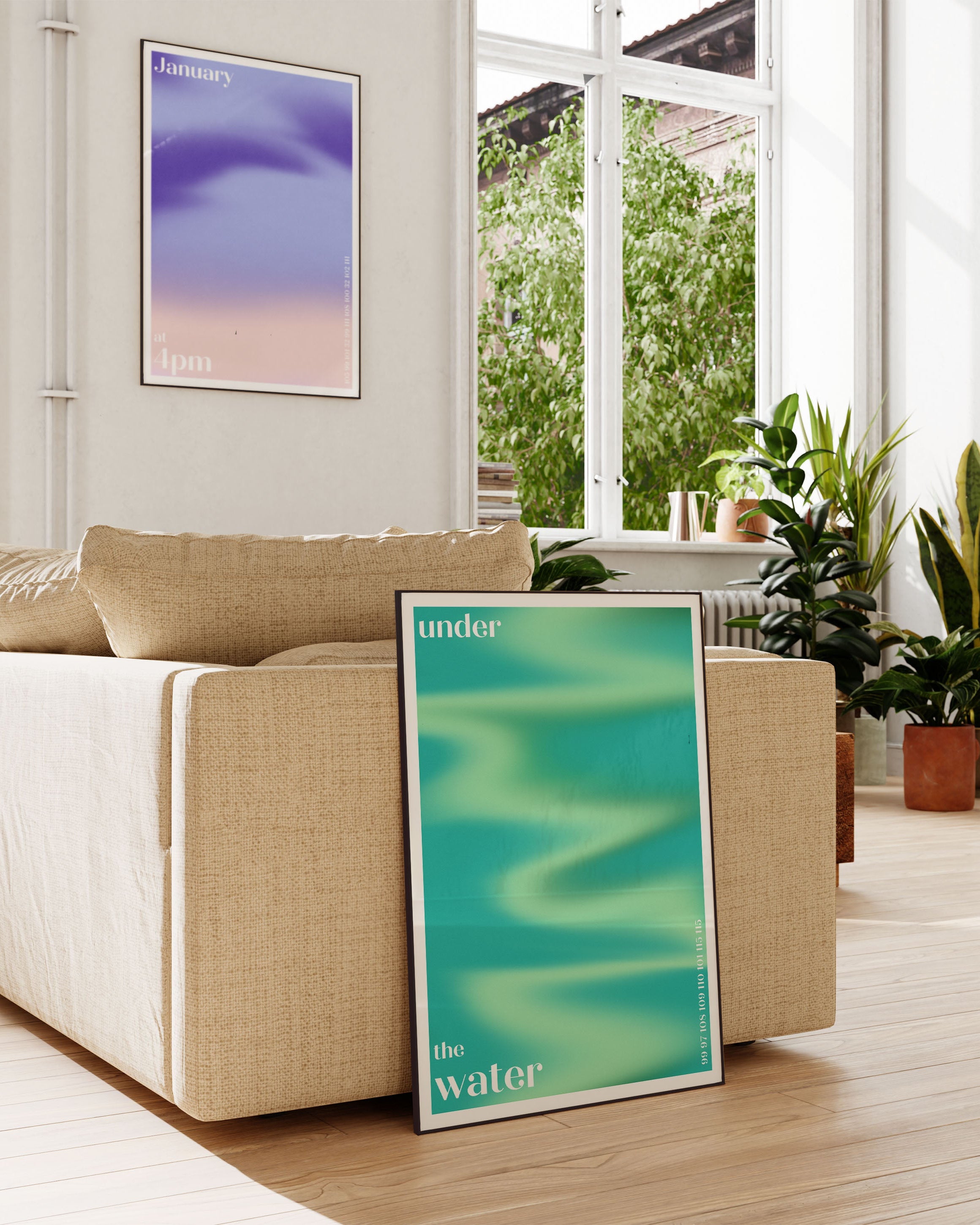 Poster im Wohnzimmer – Fine Art Print – Spawnd