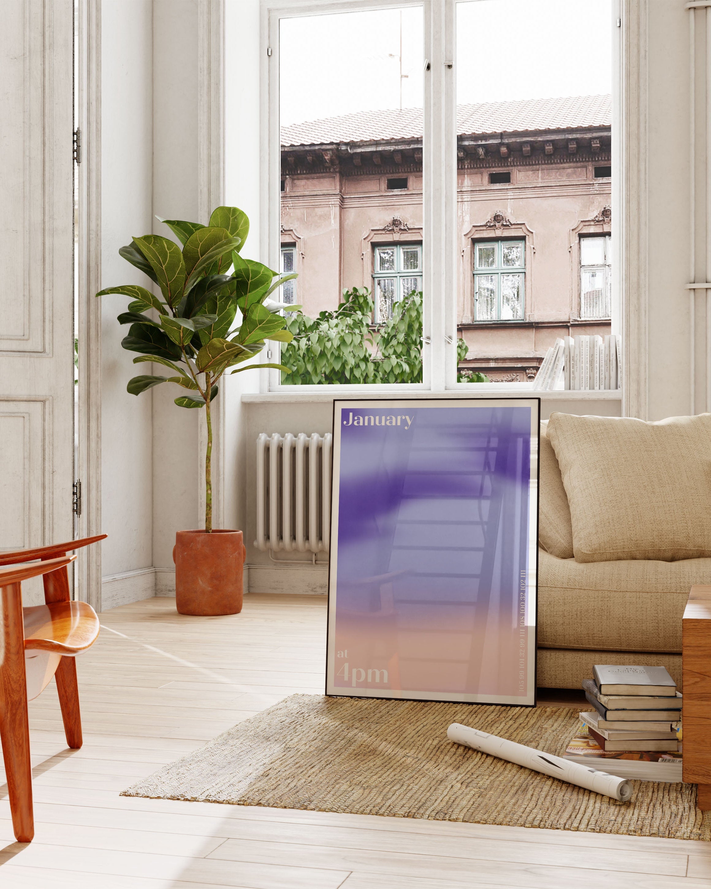 Poster im Wohnzimmer – Fine Art Print – Spawnd