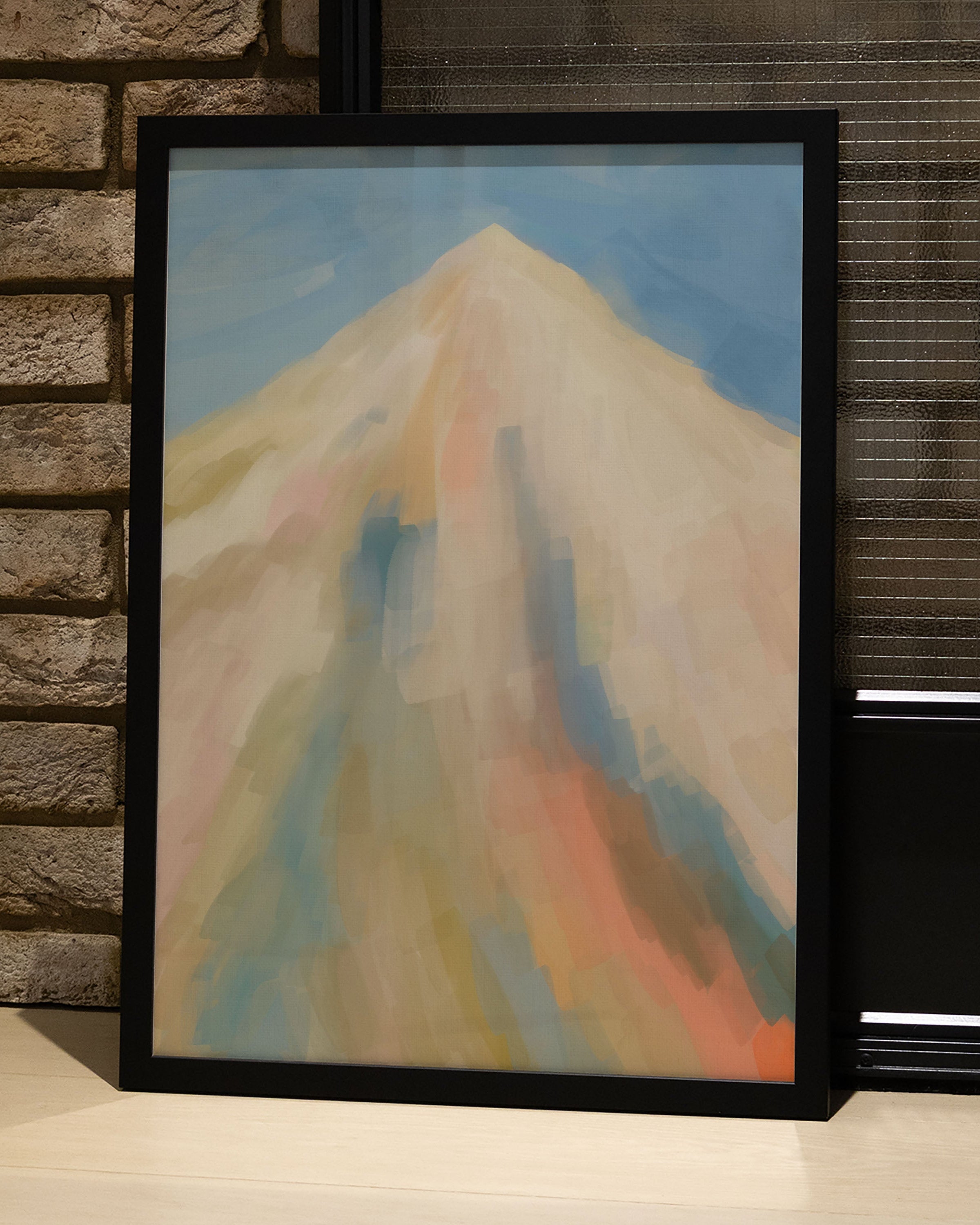 Journey Unknown Poster – FineArt Wandbild, moderne Kunst & Fine Art Print von Spawnd, handgefertigt & Made in Germany