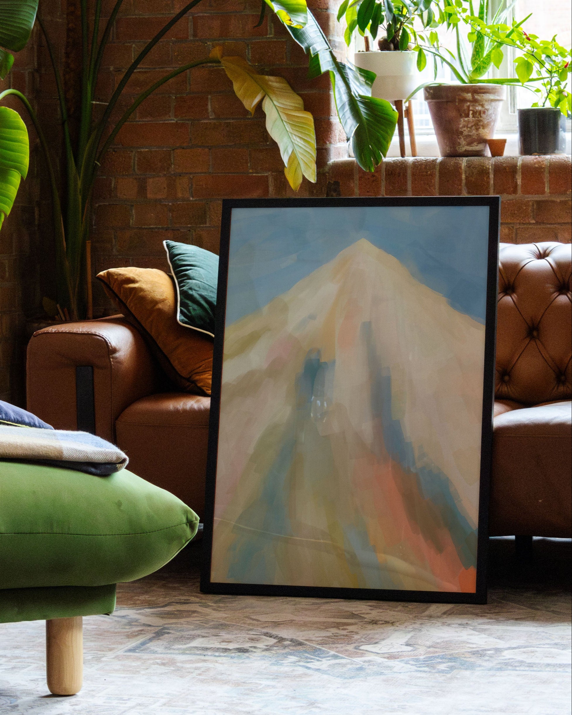 Journey Unknown Poster – FineArt Wandbild, moderne Kunst & Fine Art Print von Spawnd, handgefertigt & Made in Germany