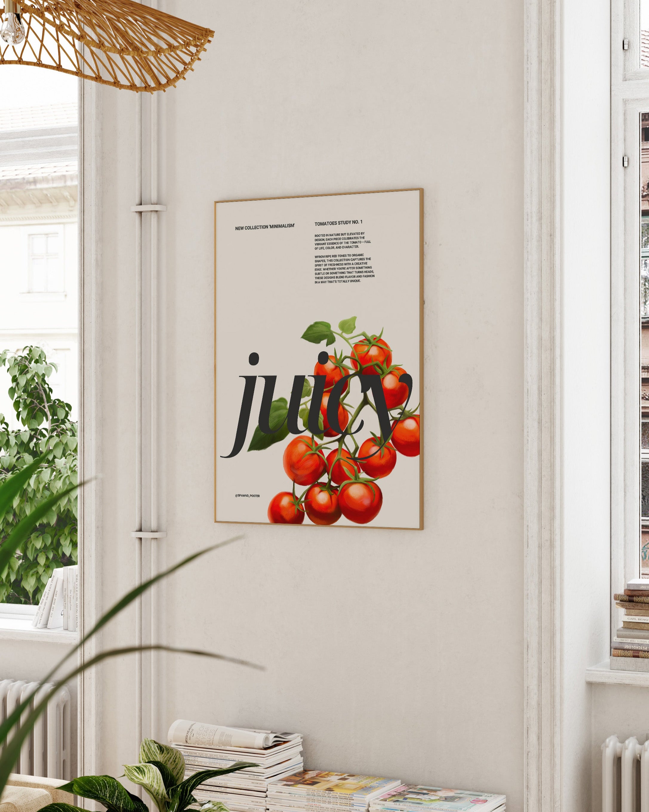 Juicy Poster – FineArt Wandbild, moderne Kunst & Fine Art Print von Spawnd, handgefertigt & Made in Germany