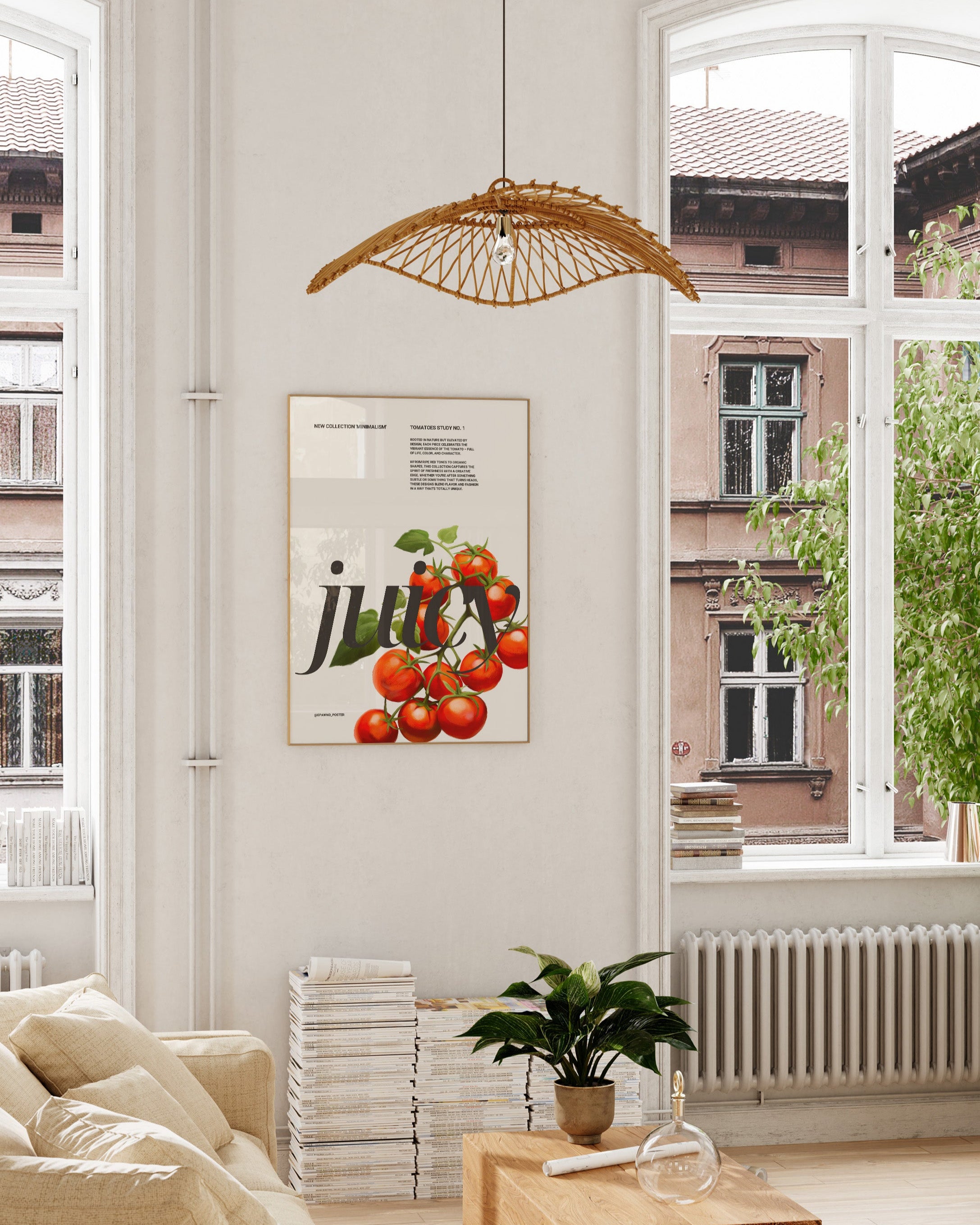 Juicy Poster – FineArt Wandbild, moderne Kunst & Fine Art Print von Spawnd, handgefertigt & Made in Germany