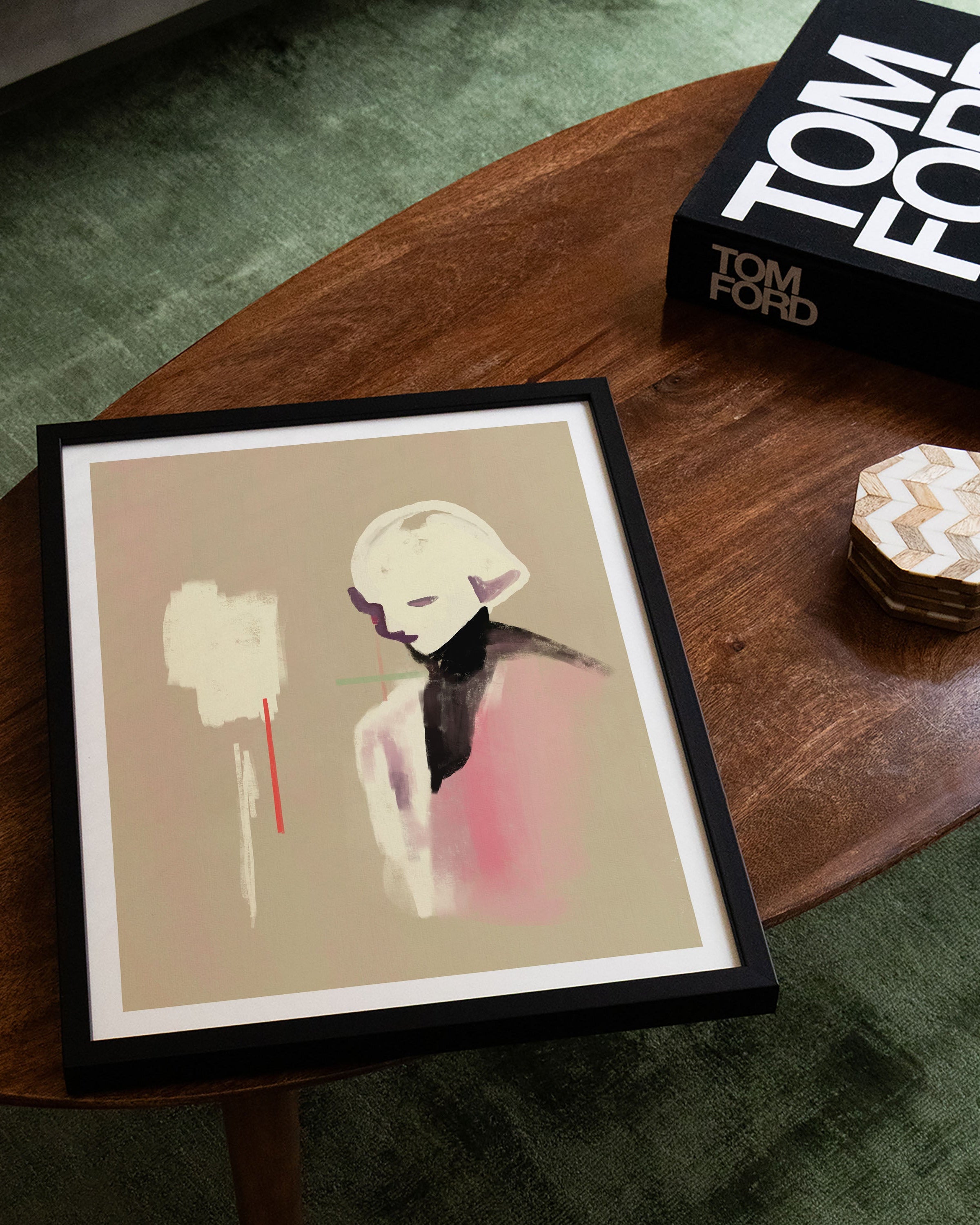 Elegy in Code Poster – FineArt Wandbild, moderne Kunst & Fine Art Print von Spawnd, handgefertigt & Made in Germany