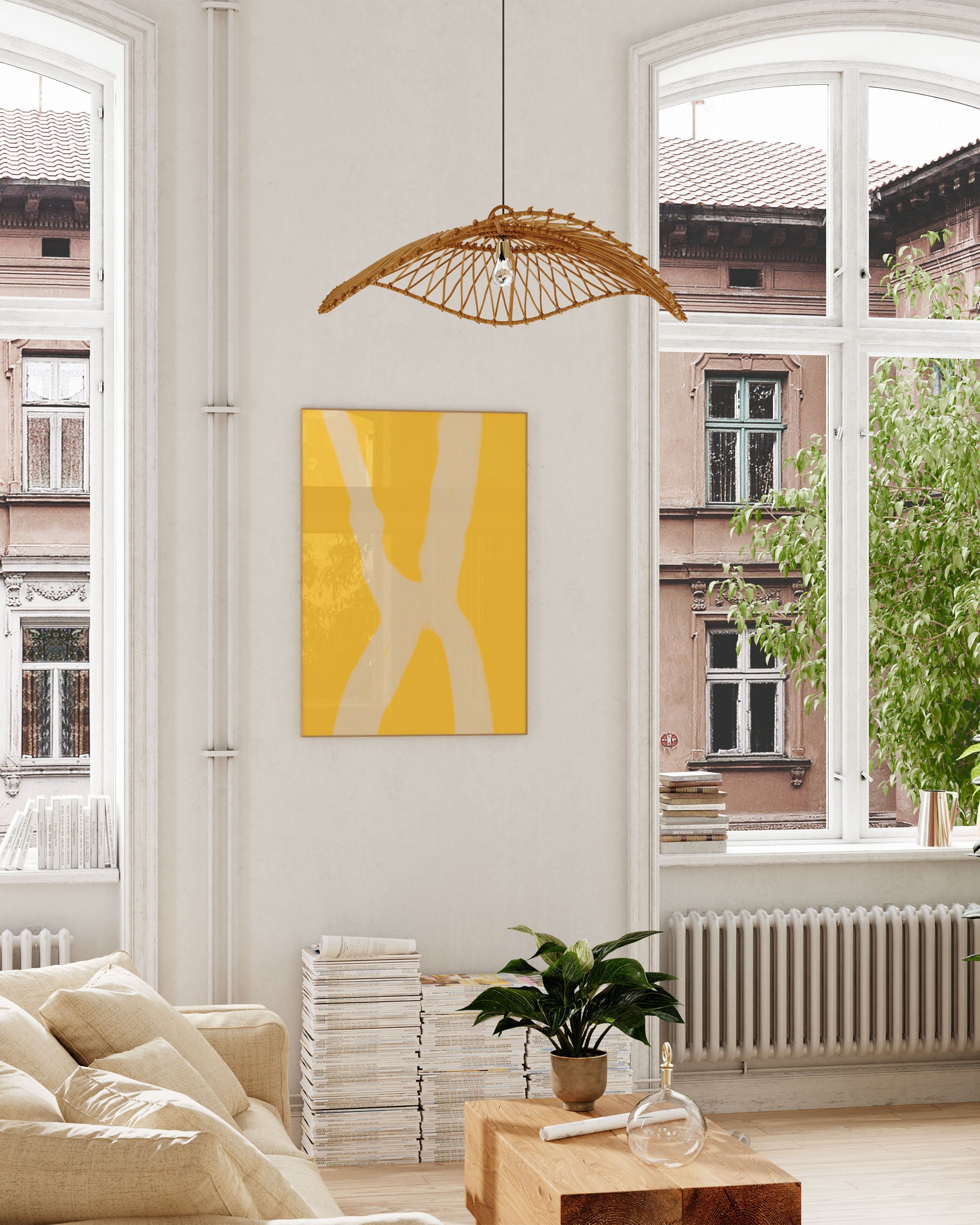 Kryss Poster – FineArt Wandbild, moderne Kunst & Fine Art Print von Spawnd, handgefertigt & Made in Germany