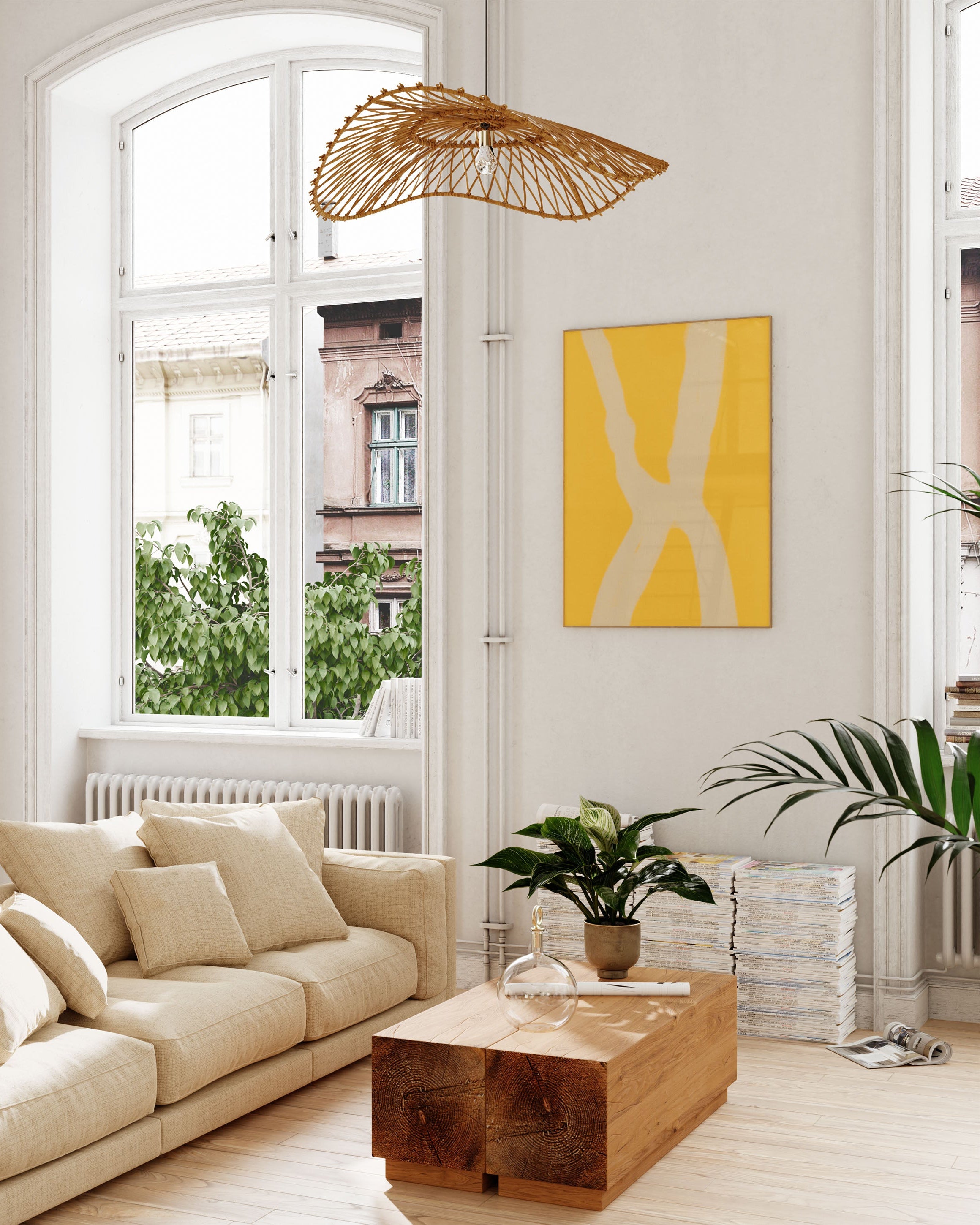 Kryss Poster – FineArt Wandbild, moderne Kunst & Fine Art Print von Spawnd, handgefertigt & Made in Germany