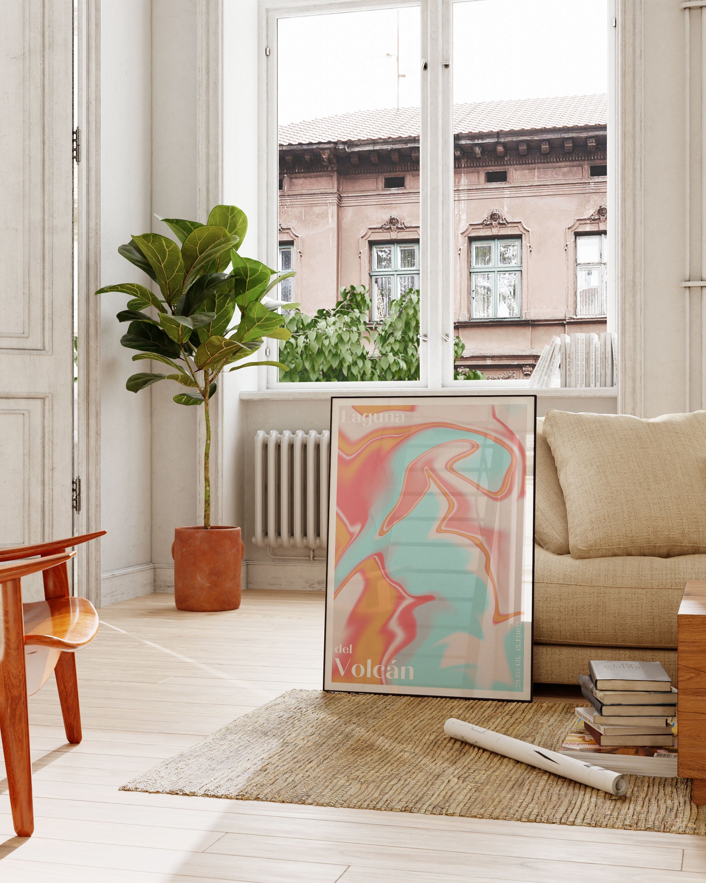 Poster im Wohnzimmer – Fine Art Print – Spawnd