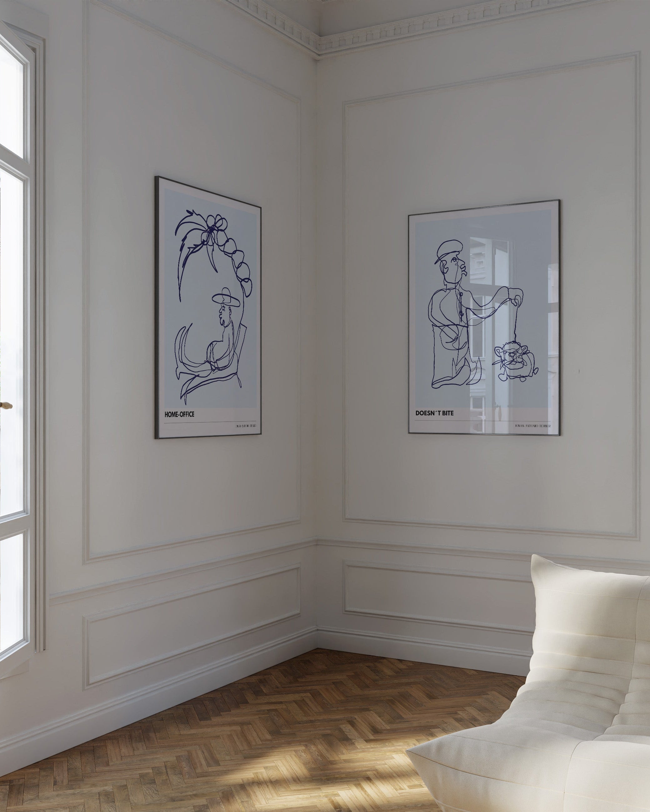 Poster im Wohnzimmer – Fine Art Print – Spawnd