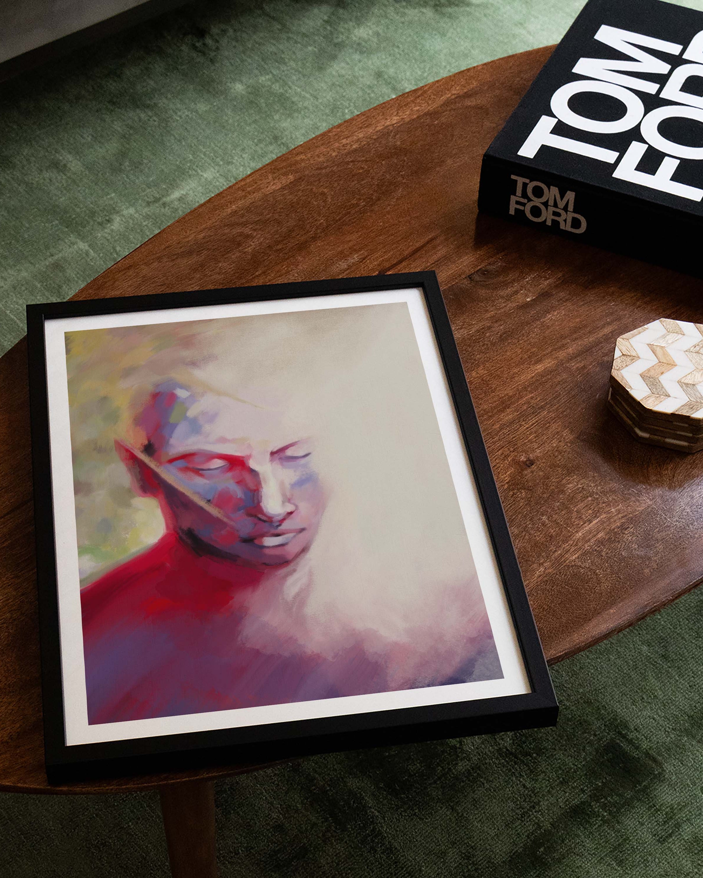 Licht und Schatten Poster im Wohnzimmer – Fine Art Print – Spawnd