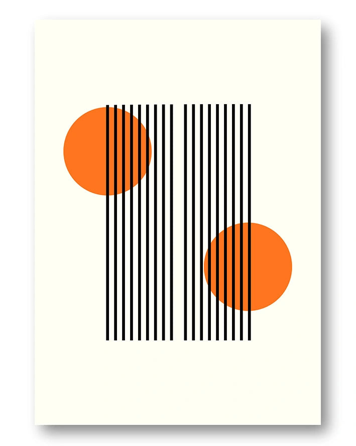 Line  Balance Poster – FineArt Wandbild, moderne Kunst & Fine Art Print von Spawnd, handgefertigt & Made in Germany