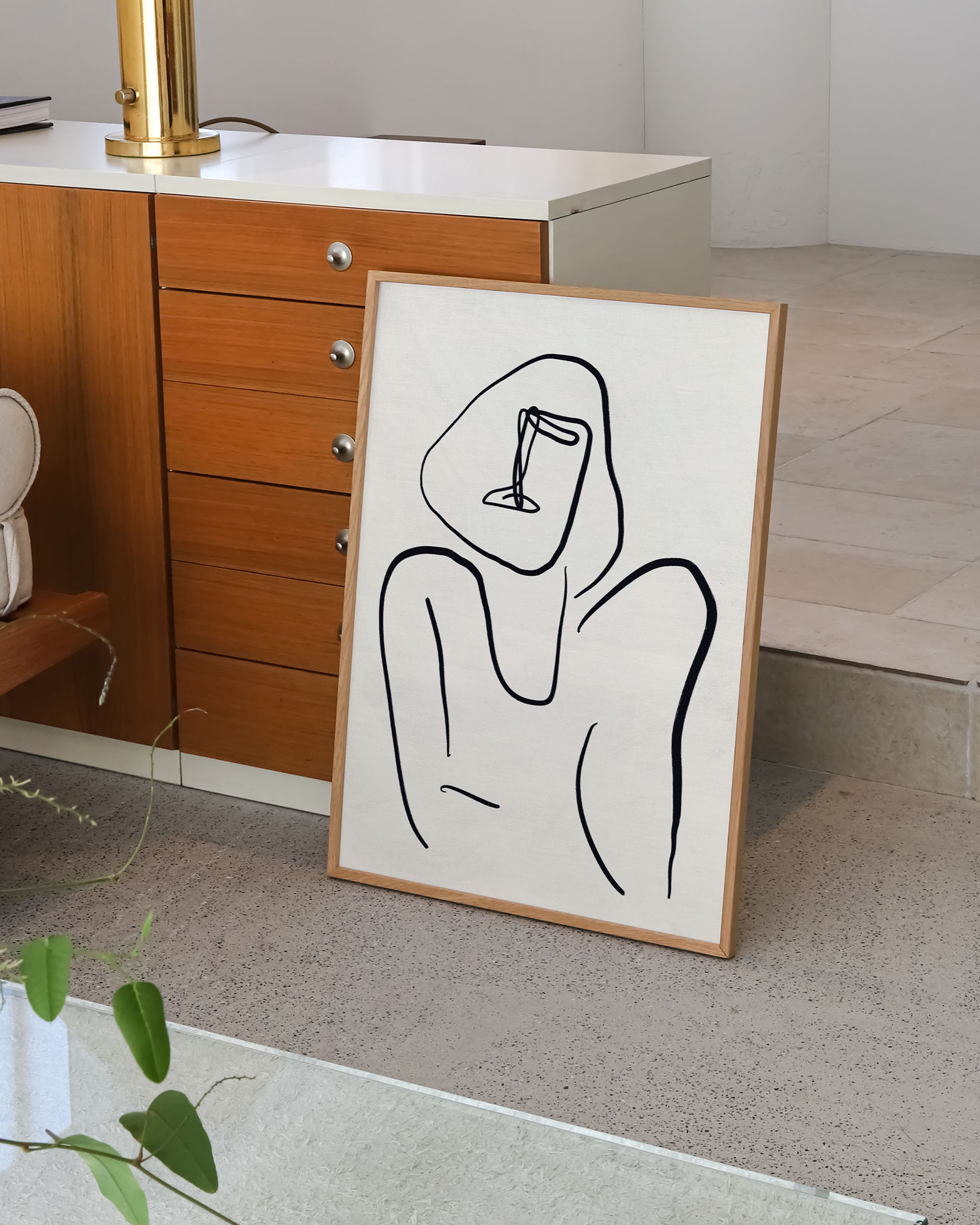 Lines Poster im Wohnzimmer – Fine Art Print – Spawnd