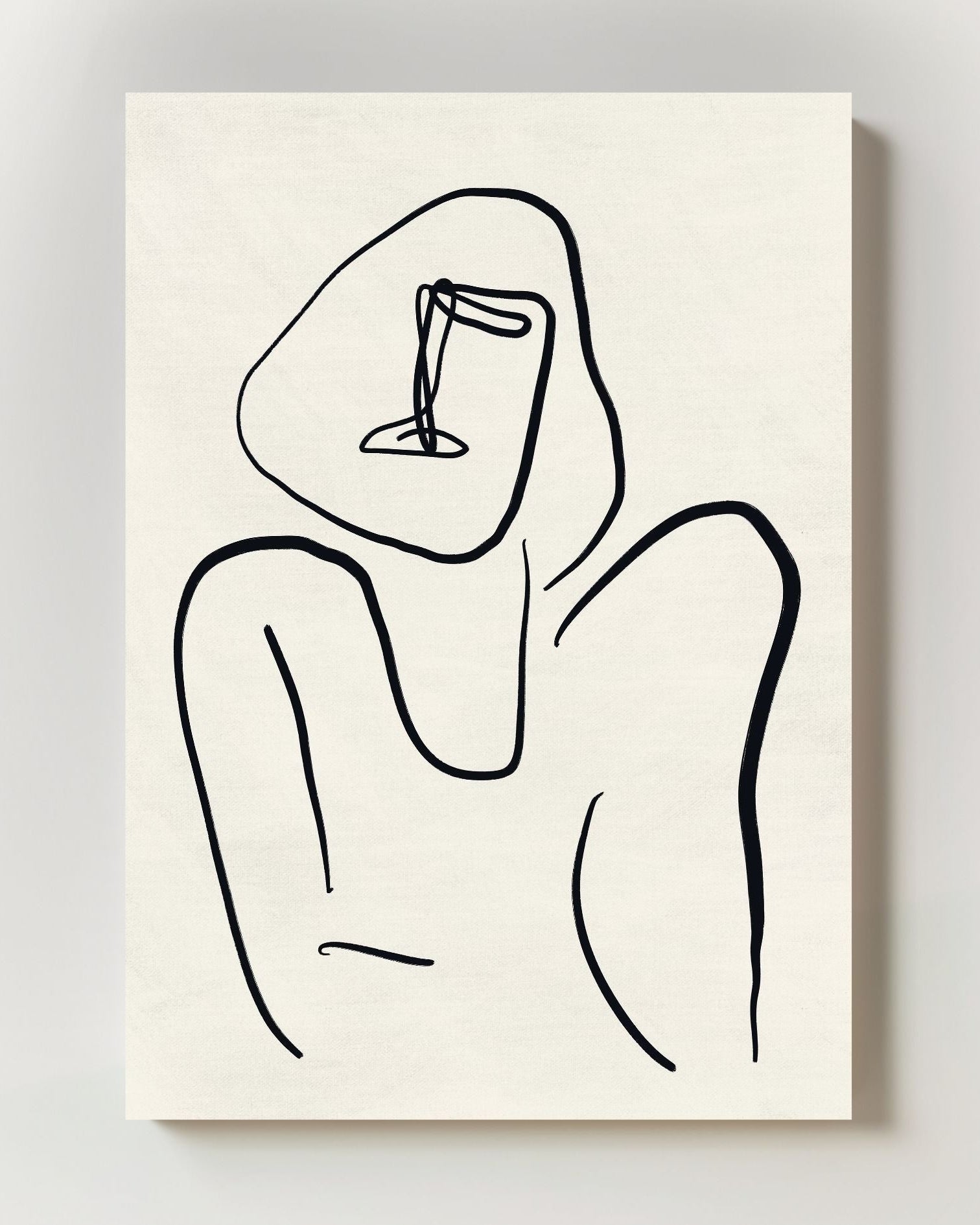 Lines Poster – FineArt Wandbild, moderne Kunst & Fine Art Print von Spawnd, handgefertigt & Made in Germany