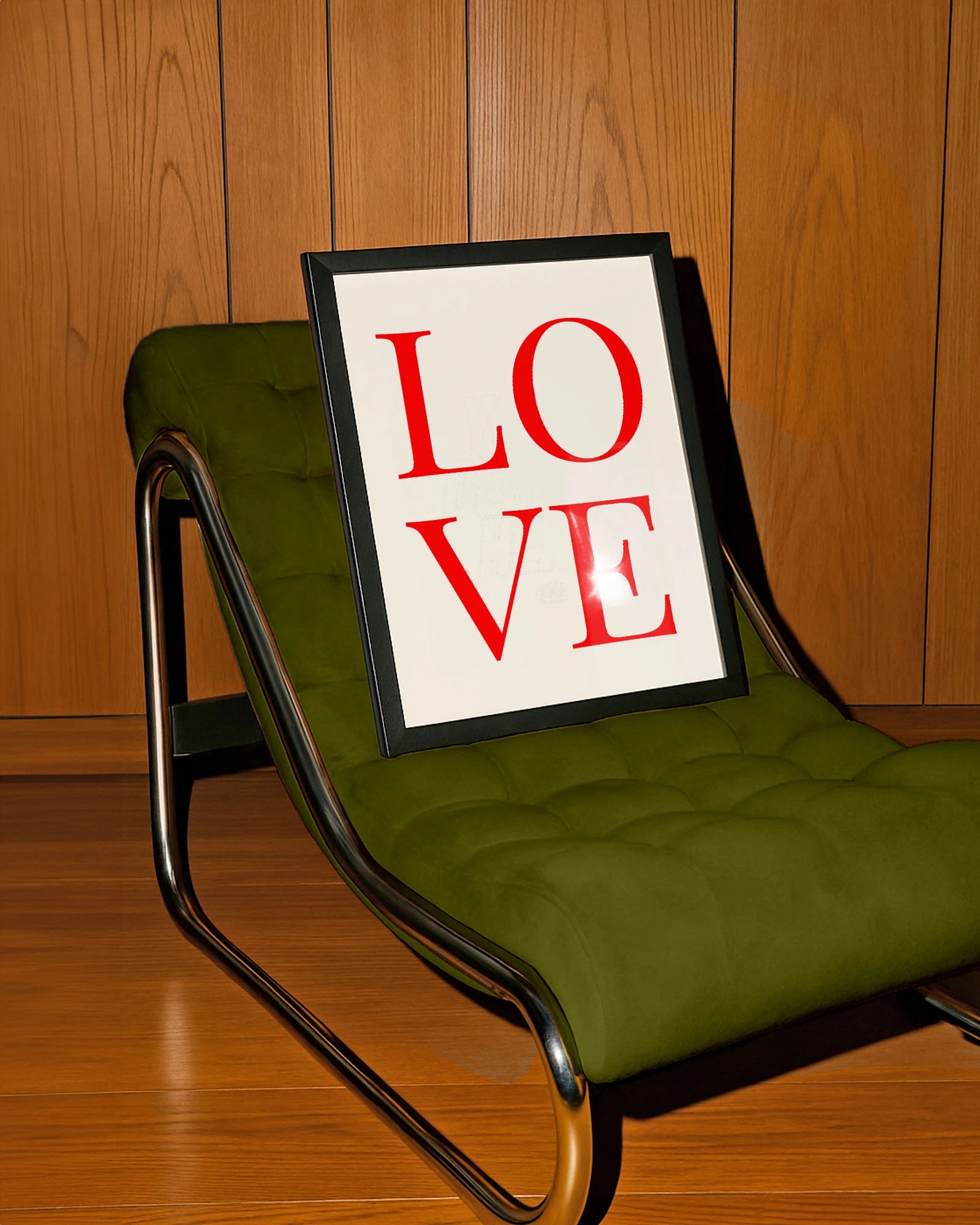 Love Poster – FineArt Wandbild, moderne Kunst & Fine Art Print von Spawnd, handgefertigt & Made in Germany