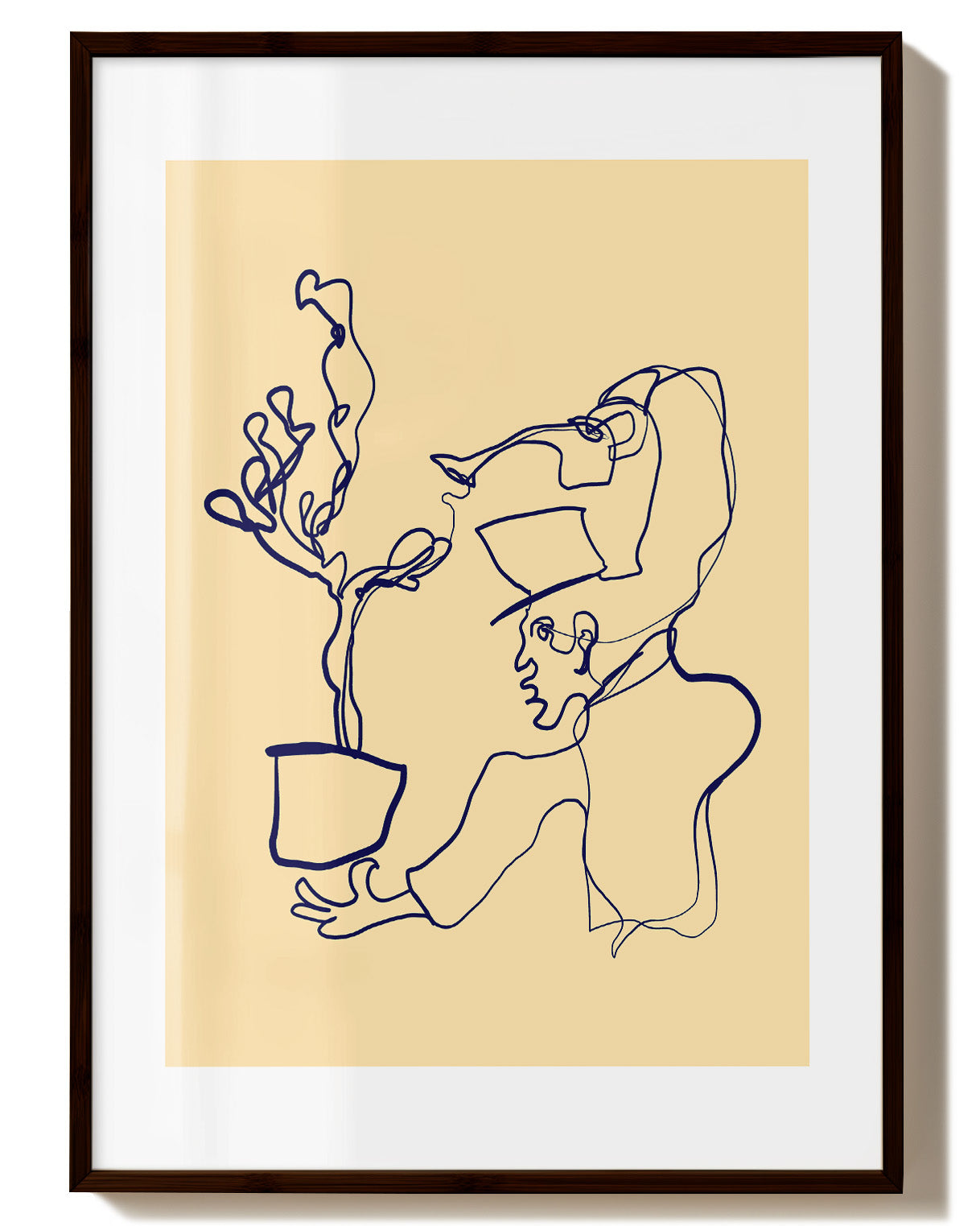 Magic Planto Poster – FineArt Wandbild, moderne Kunst & Fine Art Print von Spawnd, handgefertigt & Made in Germany