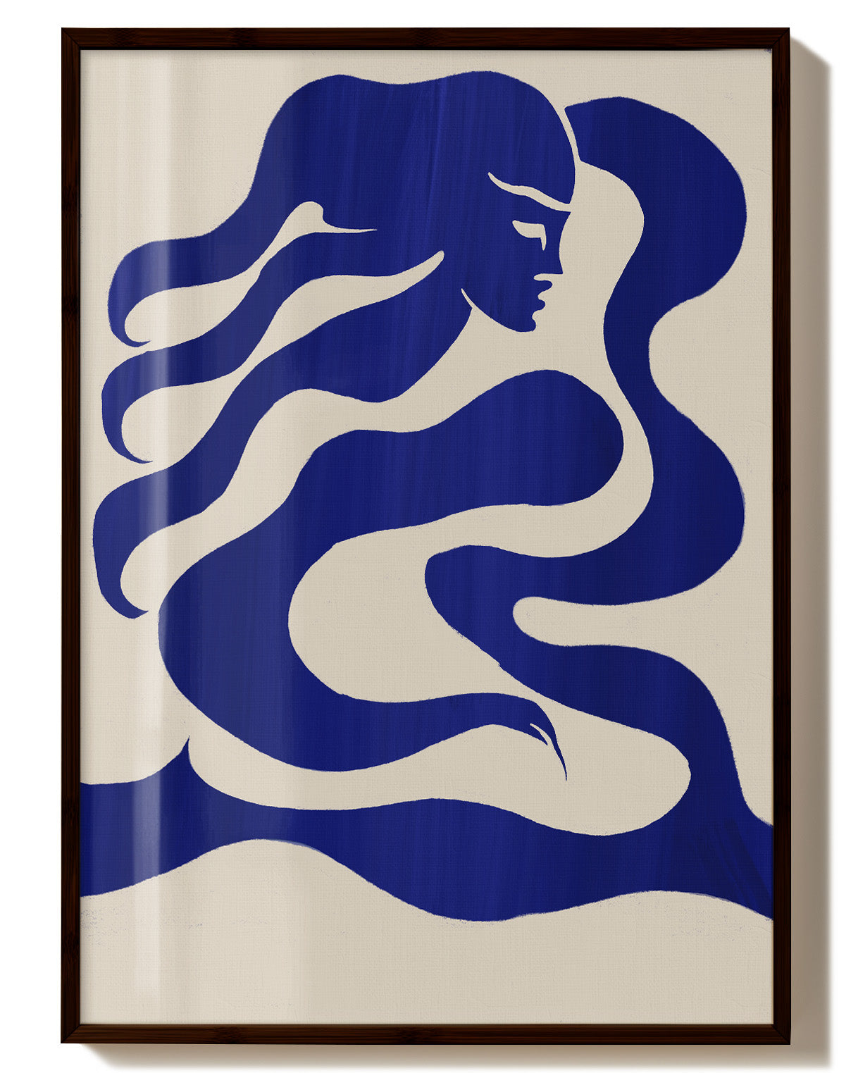 Mermaid Poster – FineArt Wandbild, moderne Kunst & Fine Art Print von Spawnd, handgefertigt & Made in Germany