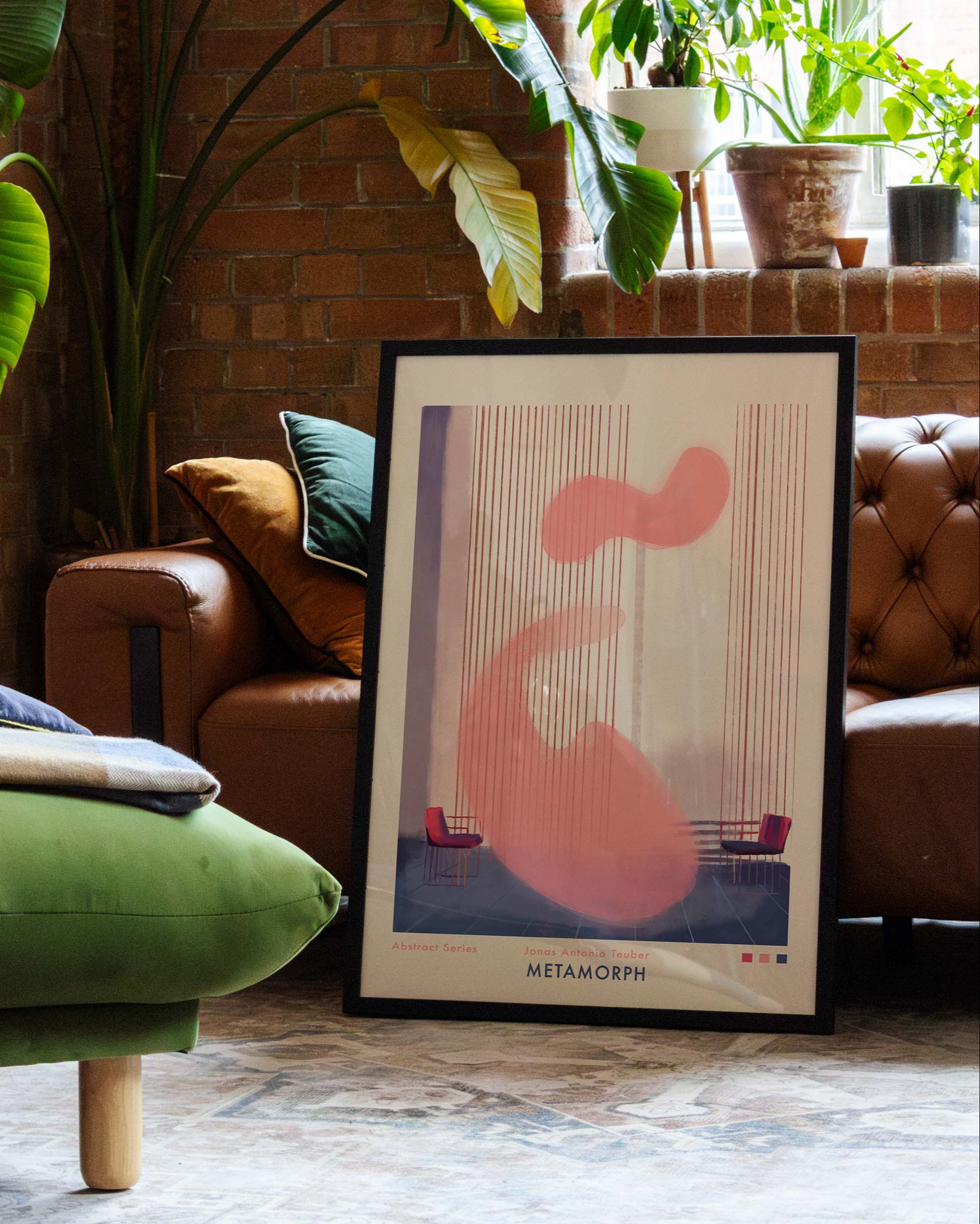 Metamorph Poster im Wohnzimmer – Fine Art Print – Spawnd