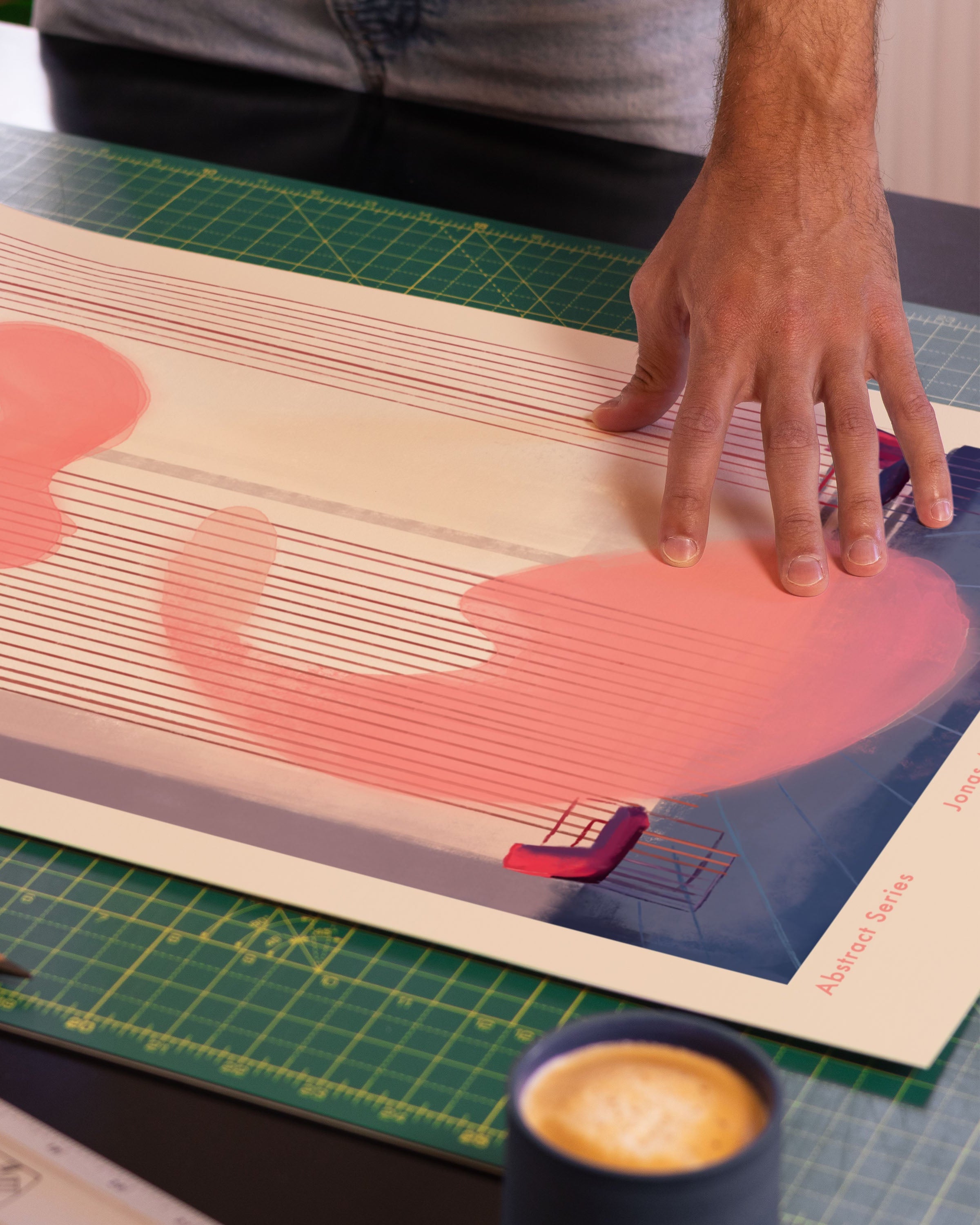 Metamorph Poster im Wohnzimmer – Fine Art Print – Spawnd