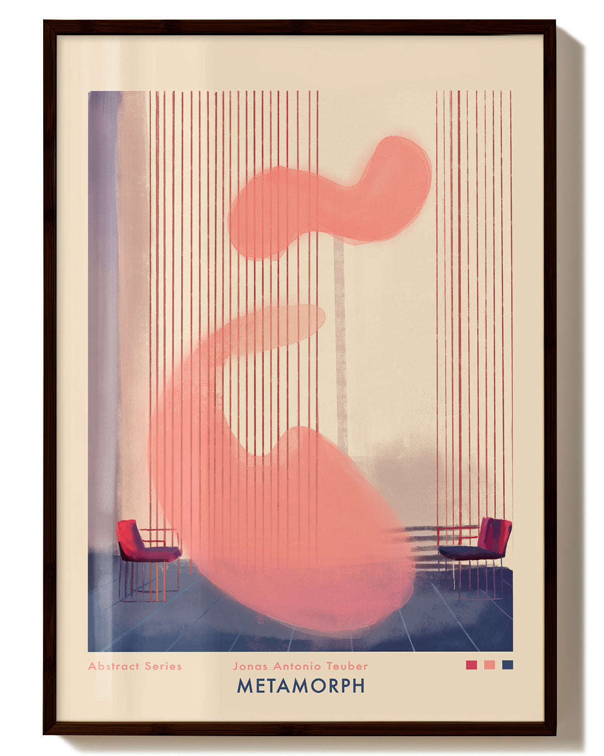 Metamorph Poster – FineArt Wandbild, moderne Kunst & Fine Art Print von Spawnd, handgefertigt & Made in Germany