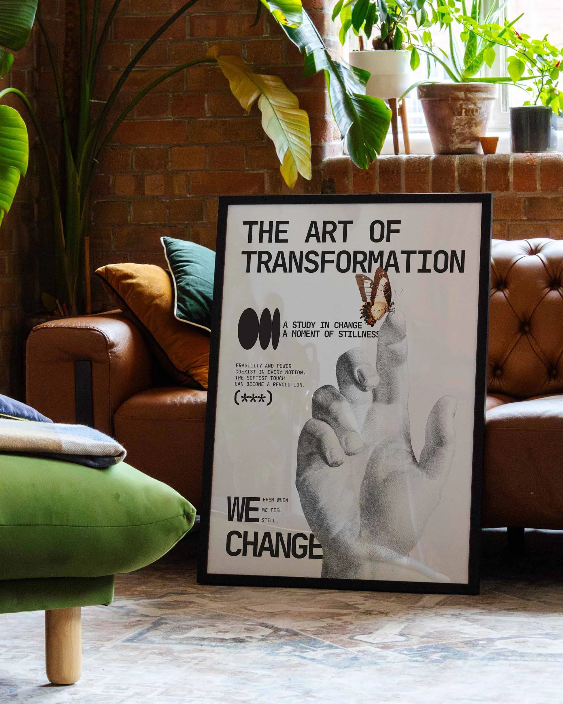 Metamorphose Poster – FineArt Wandbild, moderne Kunst & Fine Art Print von Spawnd, handgefertigt & Made in Germany