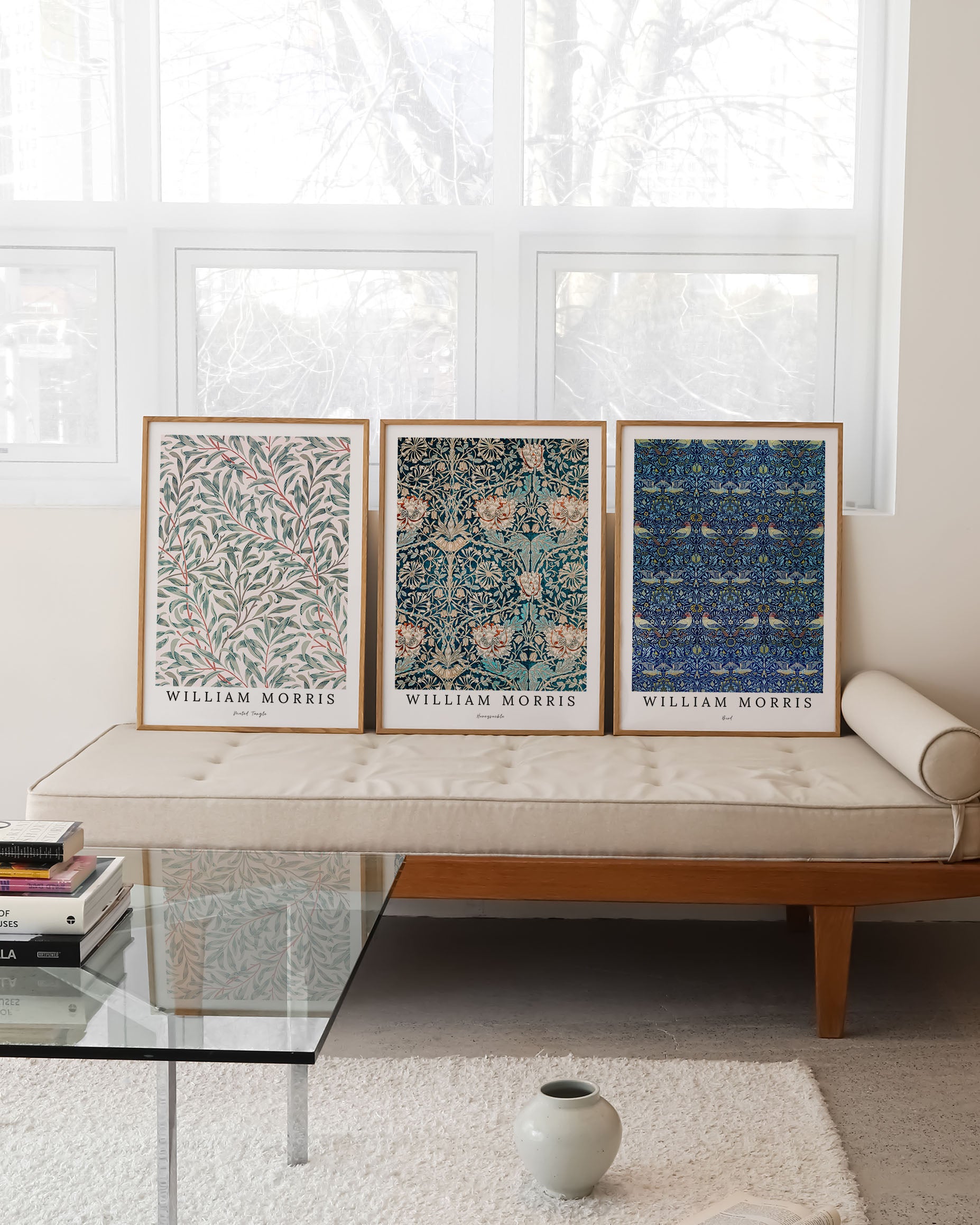 Muted Tangle Poster – FineArt Wandbild, moderne Kunst & Fine Art Print von Spawnd, handgefertigt & Made in Germany