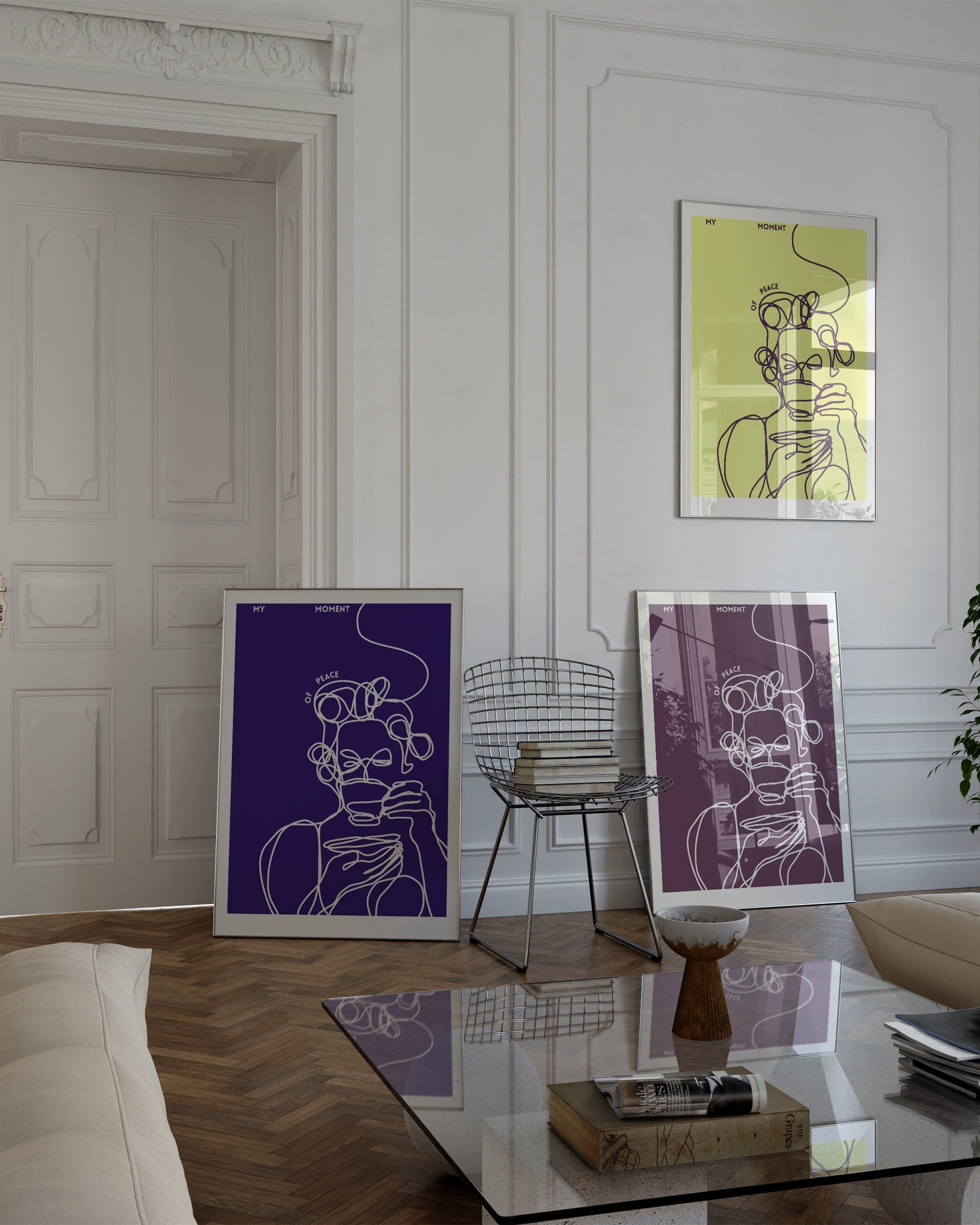 Poster im Wohnzimmer – Fine Art Print – Spawnd